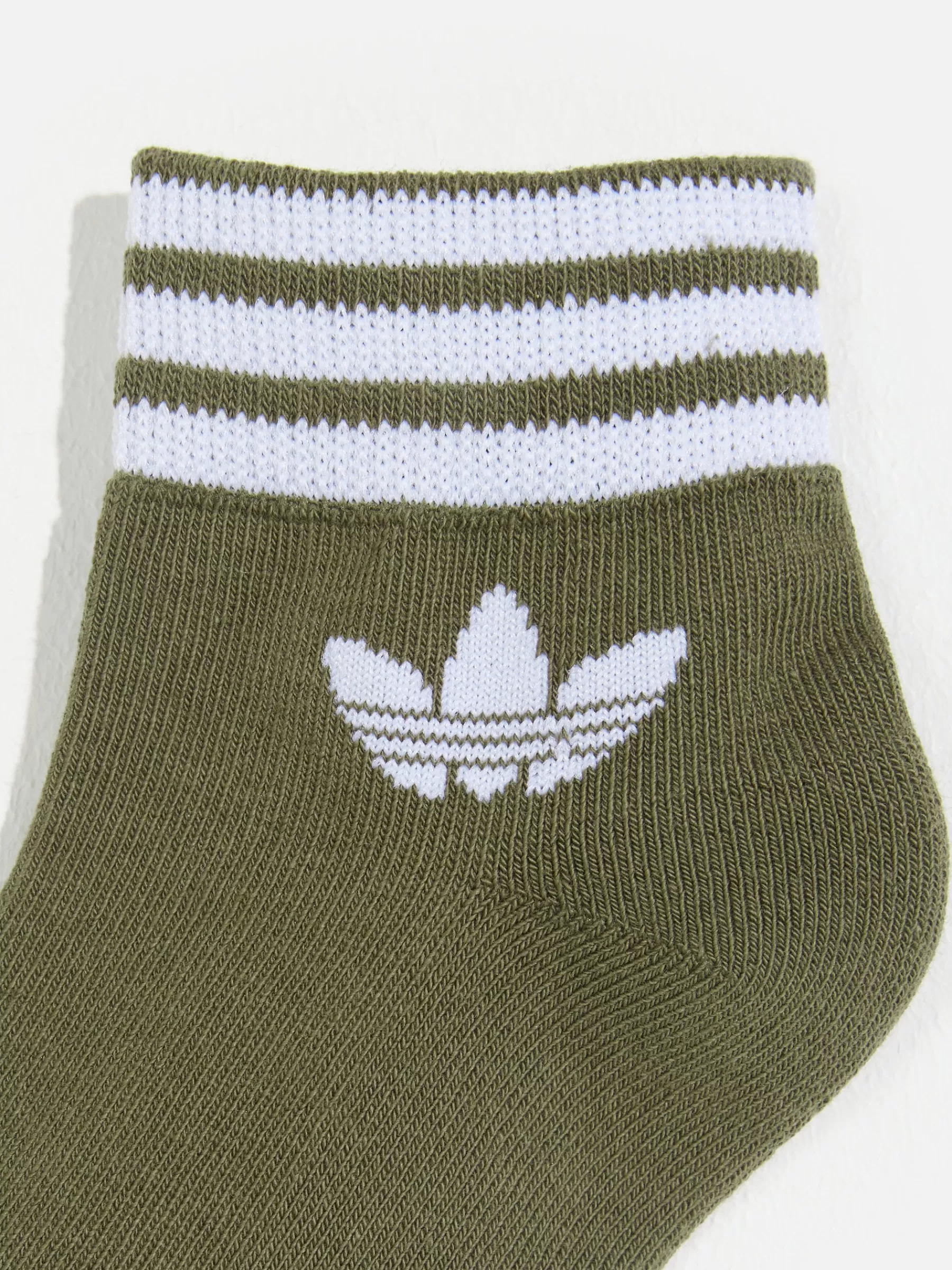 Online Adidas | Island Club Trefoil Ankle Socks 3 Pairs For Women Brown