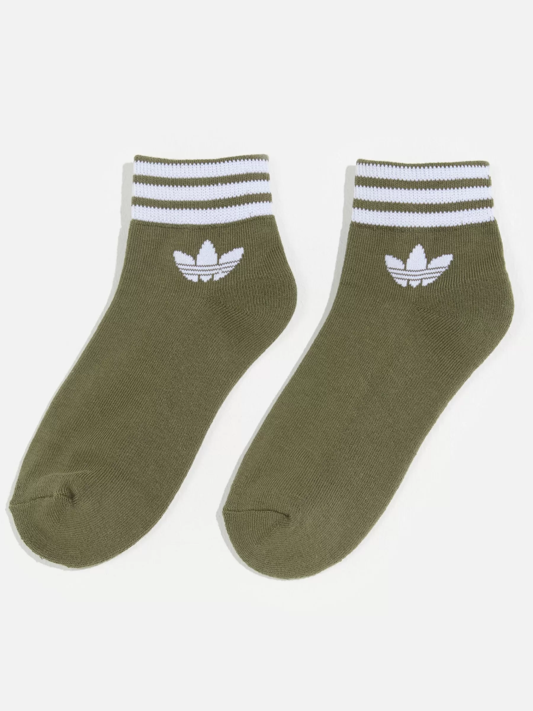 Online Adidas | Island Club Trefoil Ankle Socks 3 Pairs For Women Brown