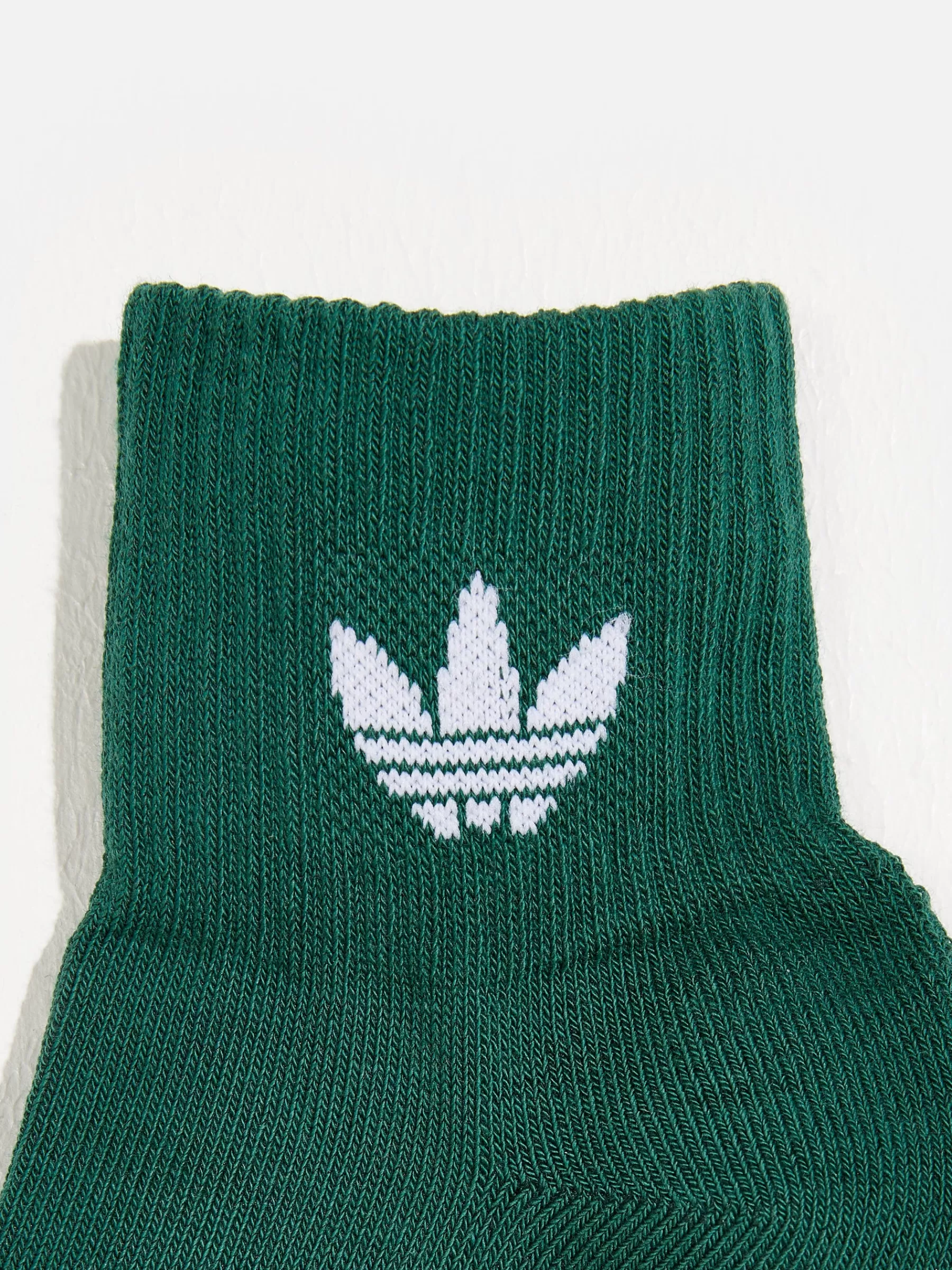 Best Adidas | Mid Cut Crew Socks For Women Green