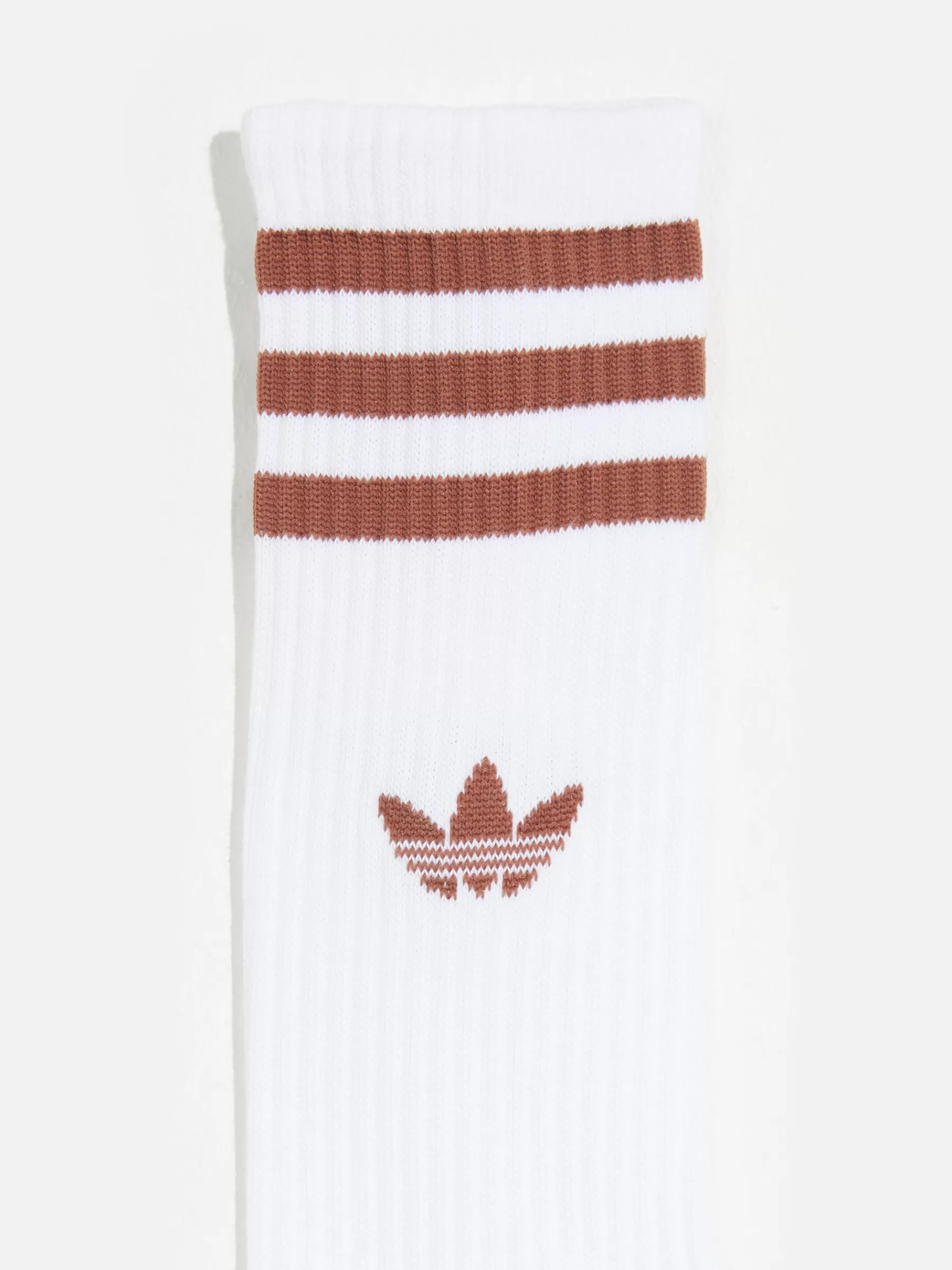 Outlet Adidas | Solid Crew Socks 3P For Women Brown