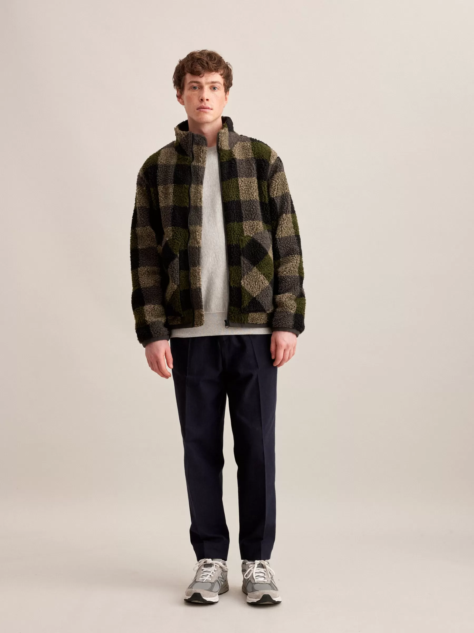 Outlet Bellerose Alan Sweatshirt Check A