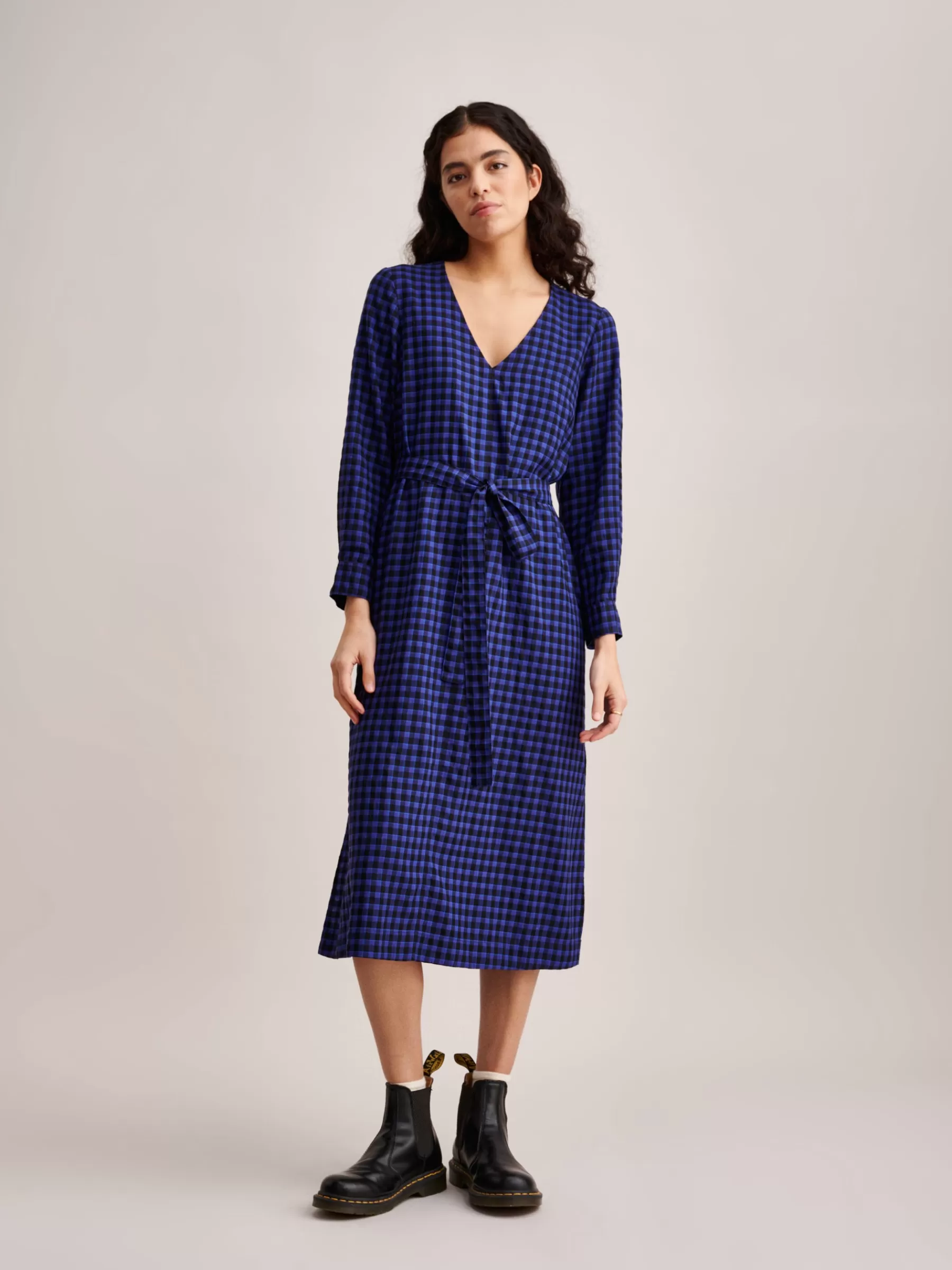 Fashion Bellerose Augusta Dress Check E