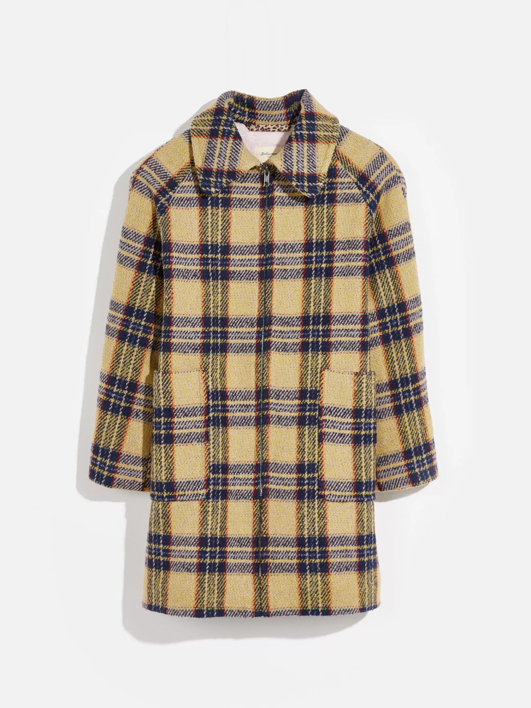 New Bellerose Castor Coat Check A