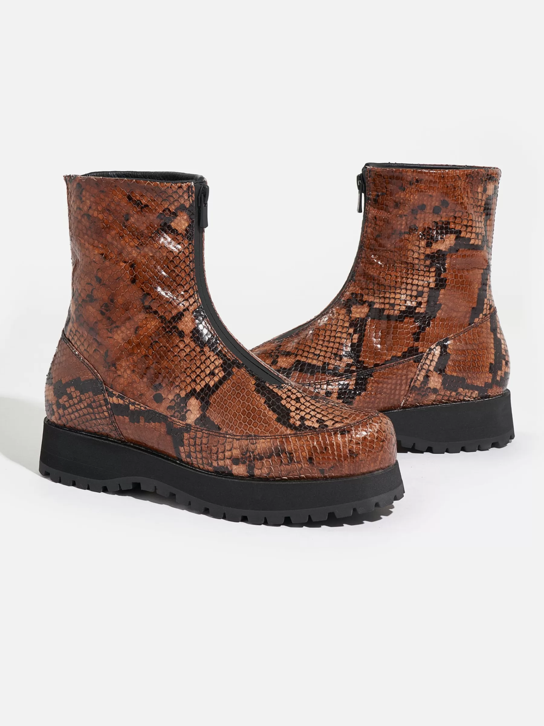 Flash Sale Diemme | Este Copper Nappa Leather Boots For Women Brown