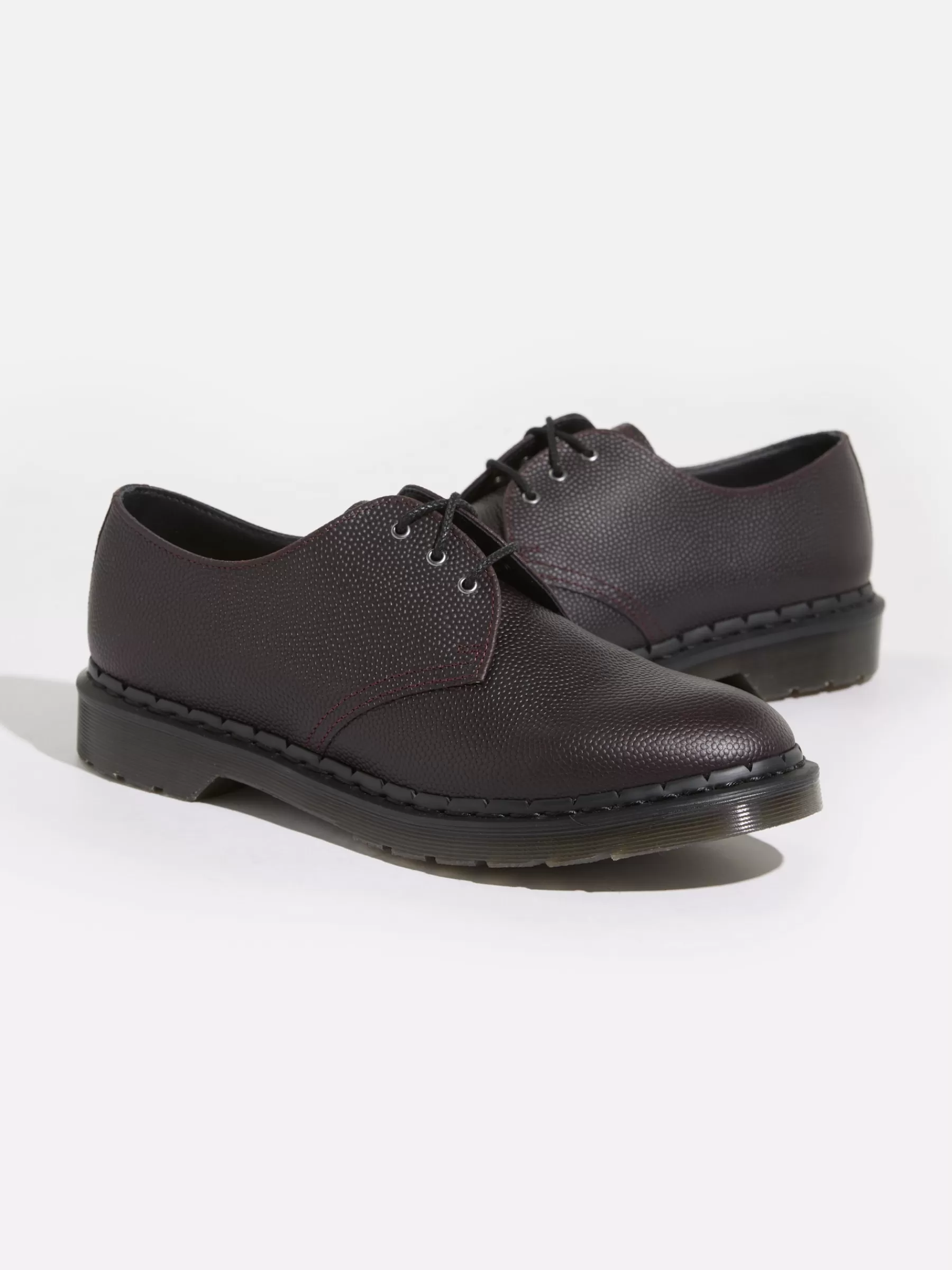 Clearance Dr Martens Dr. Martens | 1461 Pebble Grain Leather Oxfords For Men Dark Brown