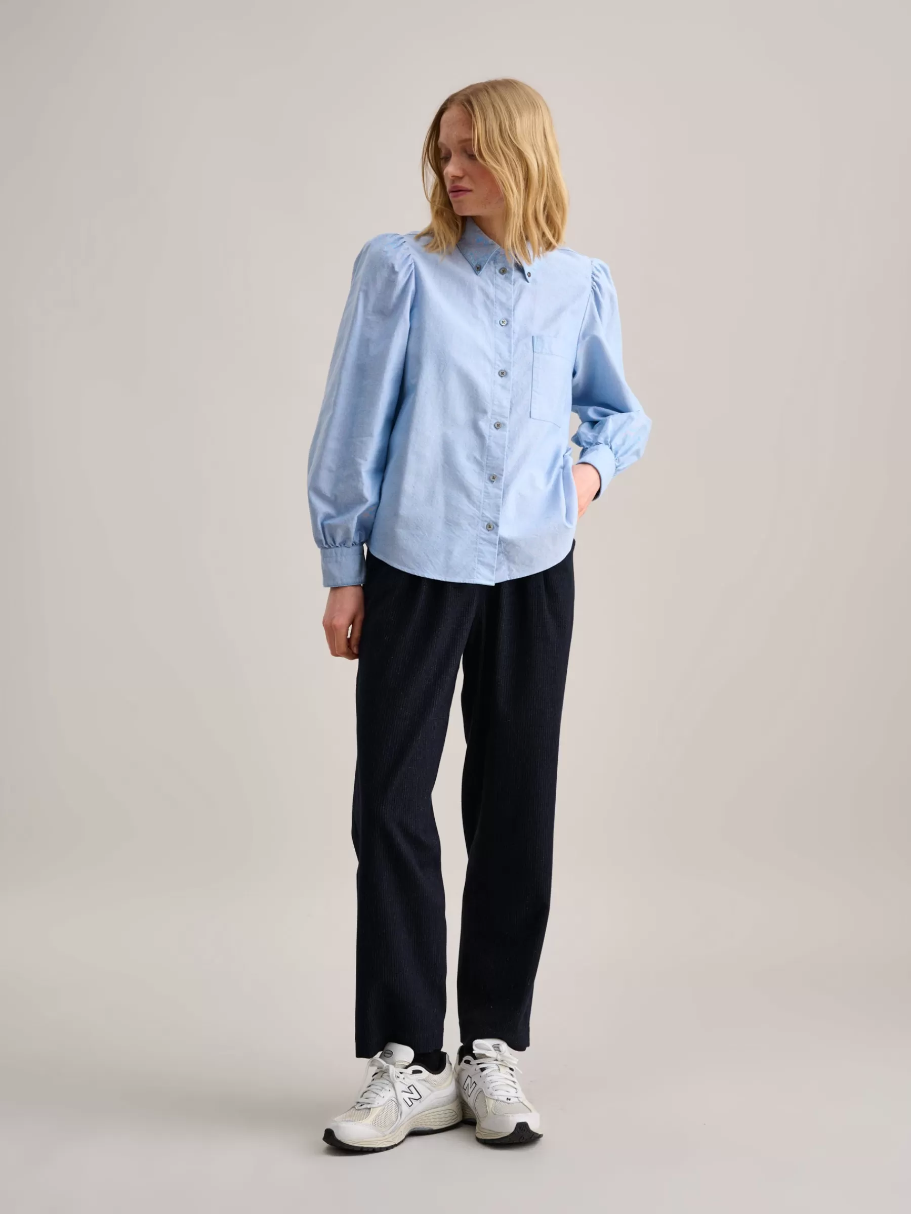 Shop Bellerose Gabriel Shirt Blue