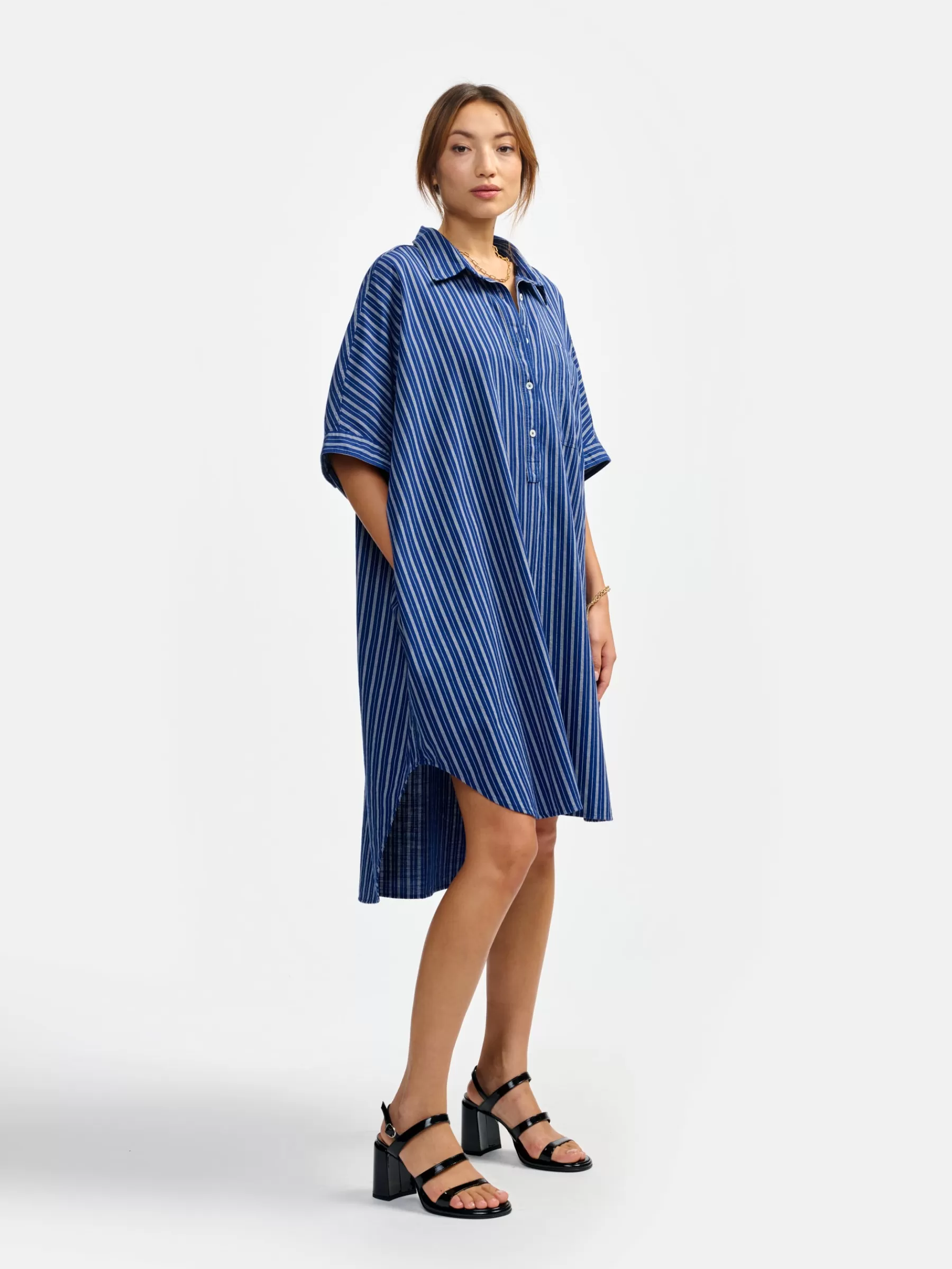 Online Bellerose Glenn Dress Stripe B