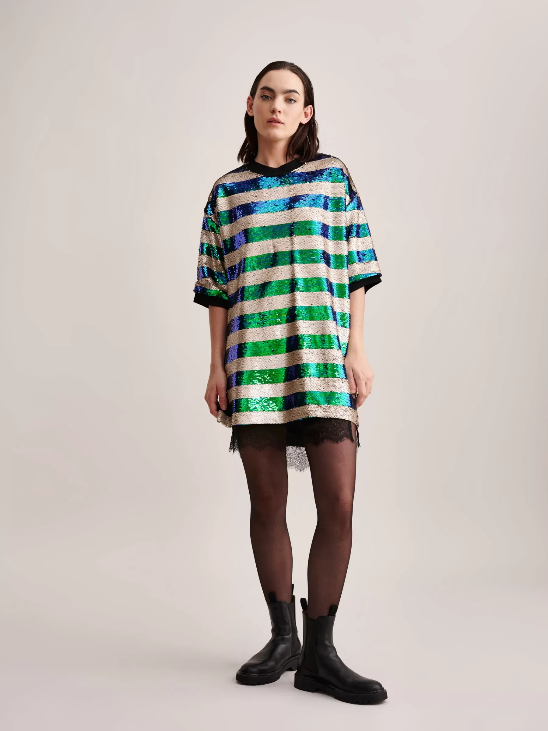 Shop Bellerose Halley Dress Stripe A