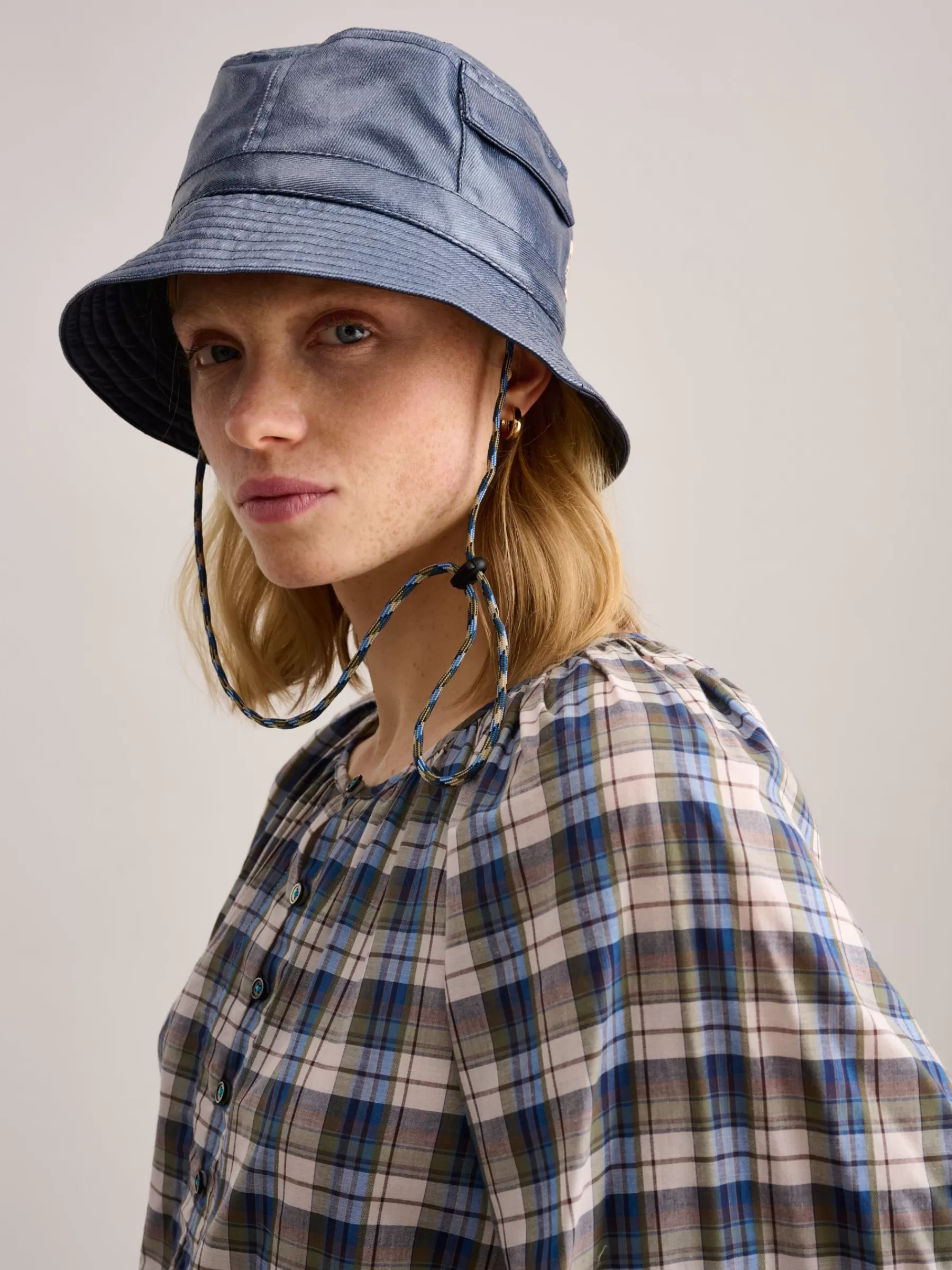 Flash Sale Bellerose Haro Bucket Hat Blue