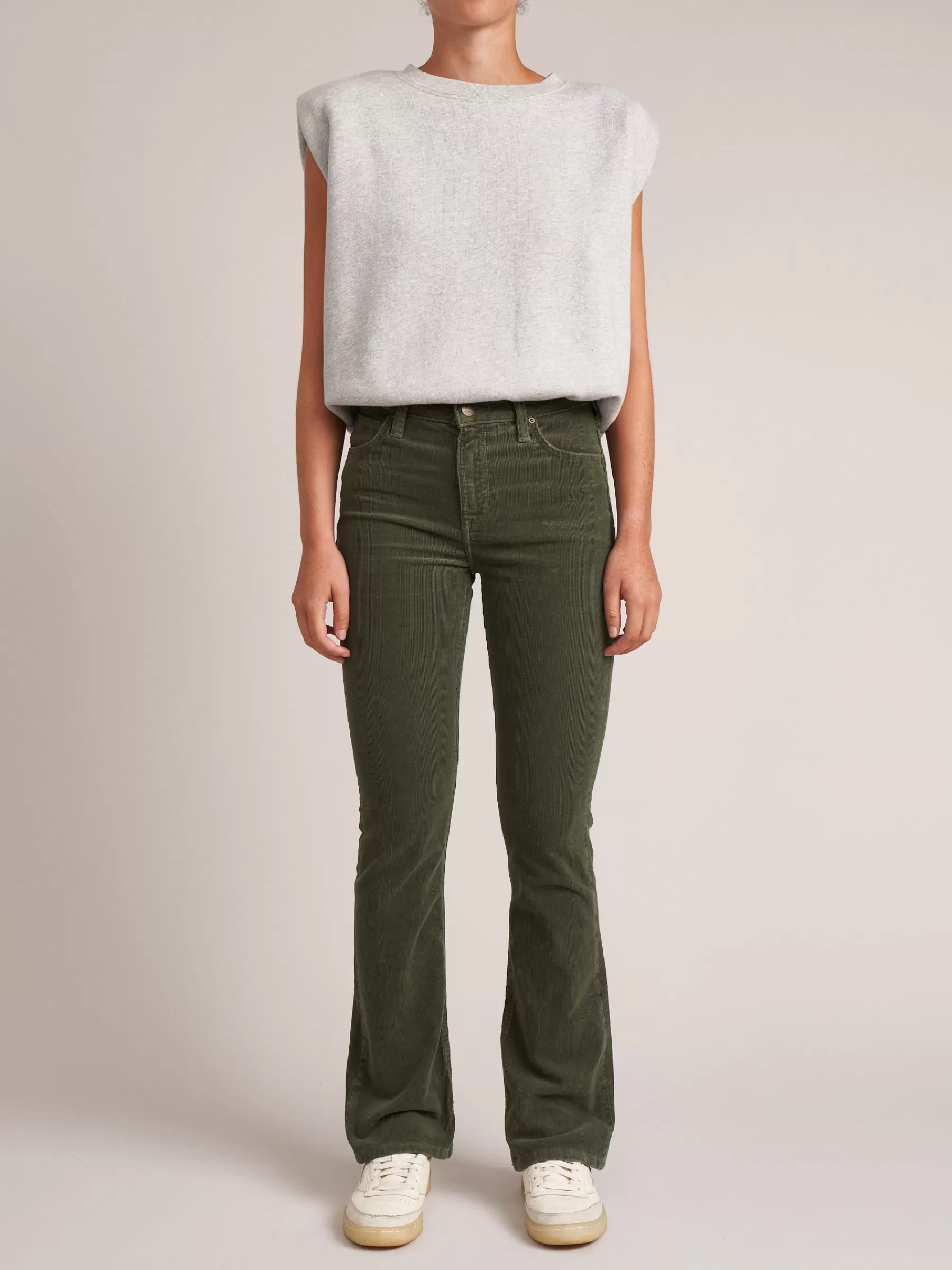 Clearance Lee | Breese Boot Corduroy Jeans For Women Olive