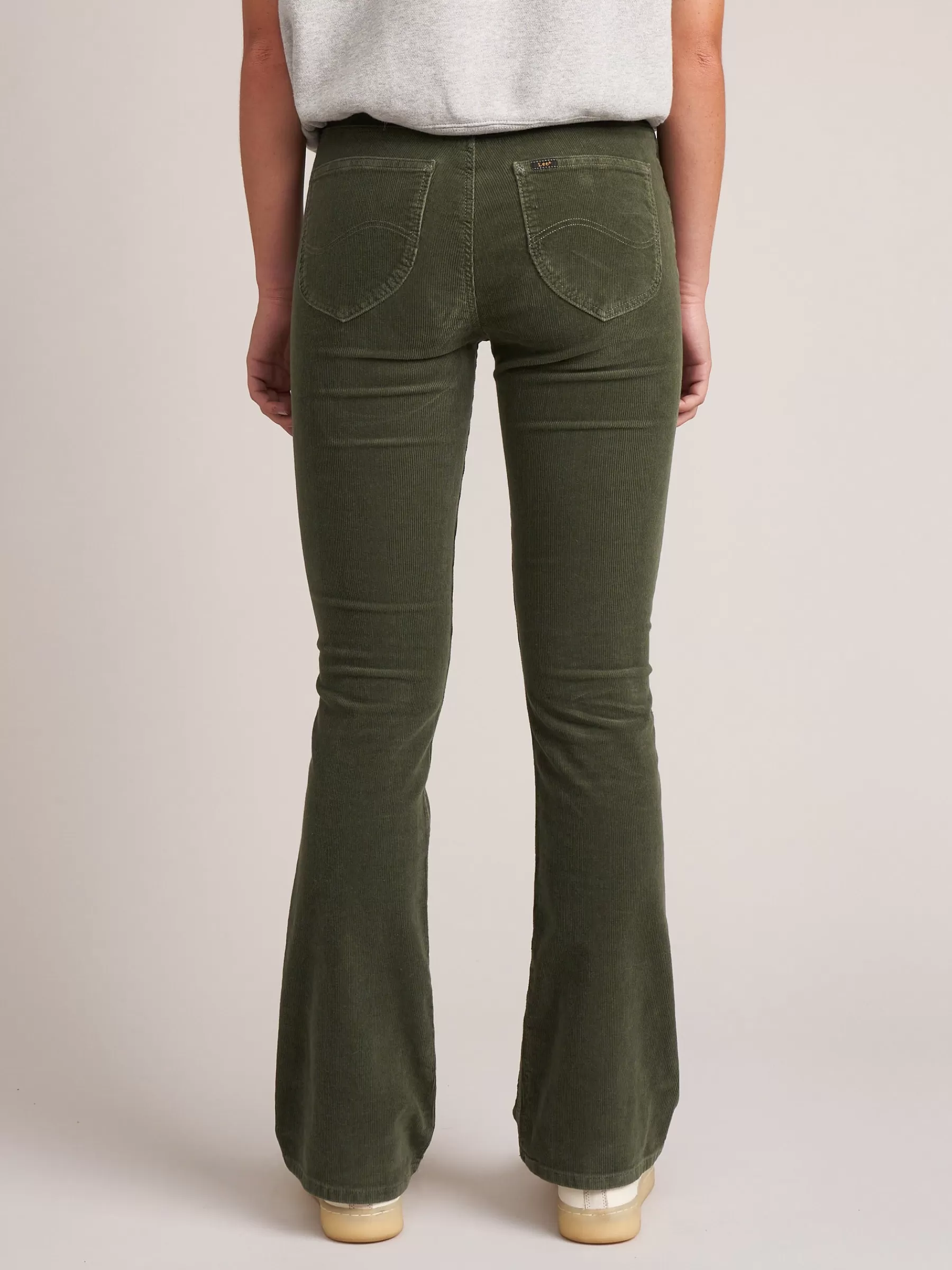Clearance Lee | Breese Boot Corduroy Jeans For Women Olive
