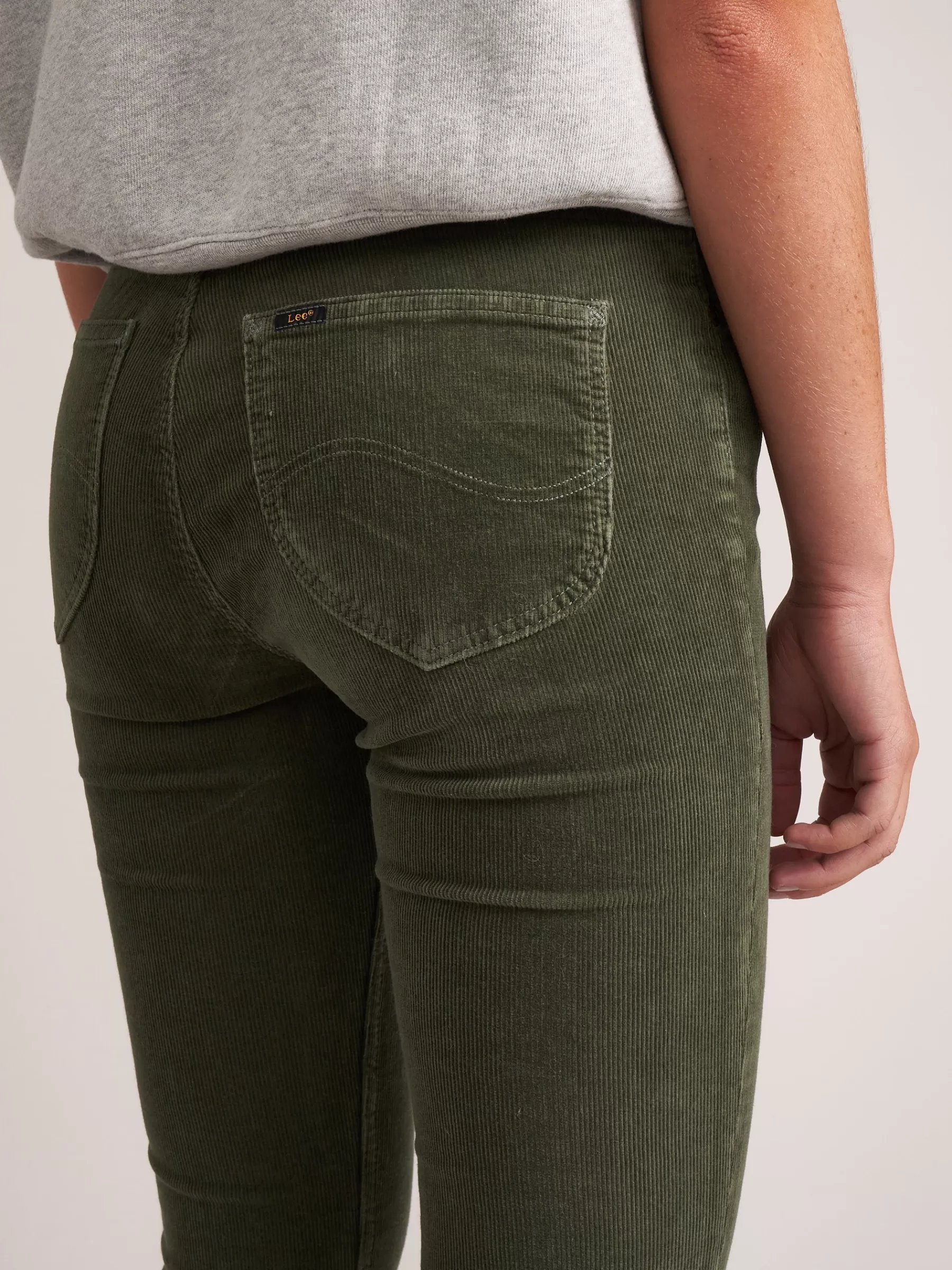 Clearance Lee | Breese Boot Corduroy Jeans For Women Olive