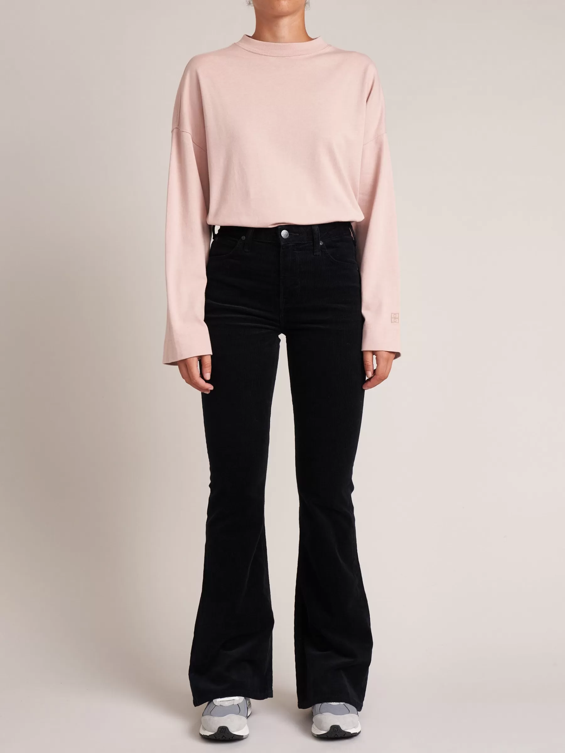 Shop Lee | Breese Flare Corduroy Jeans For Women Black