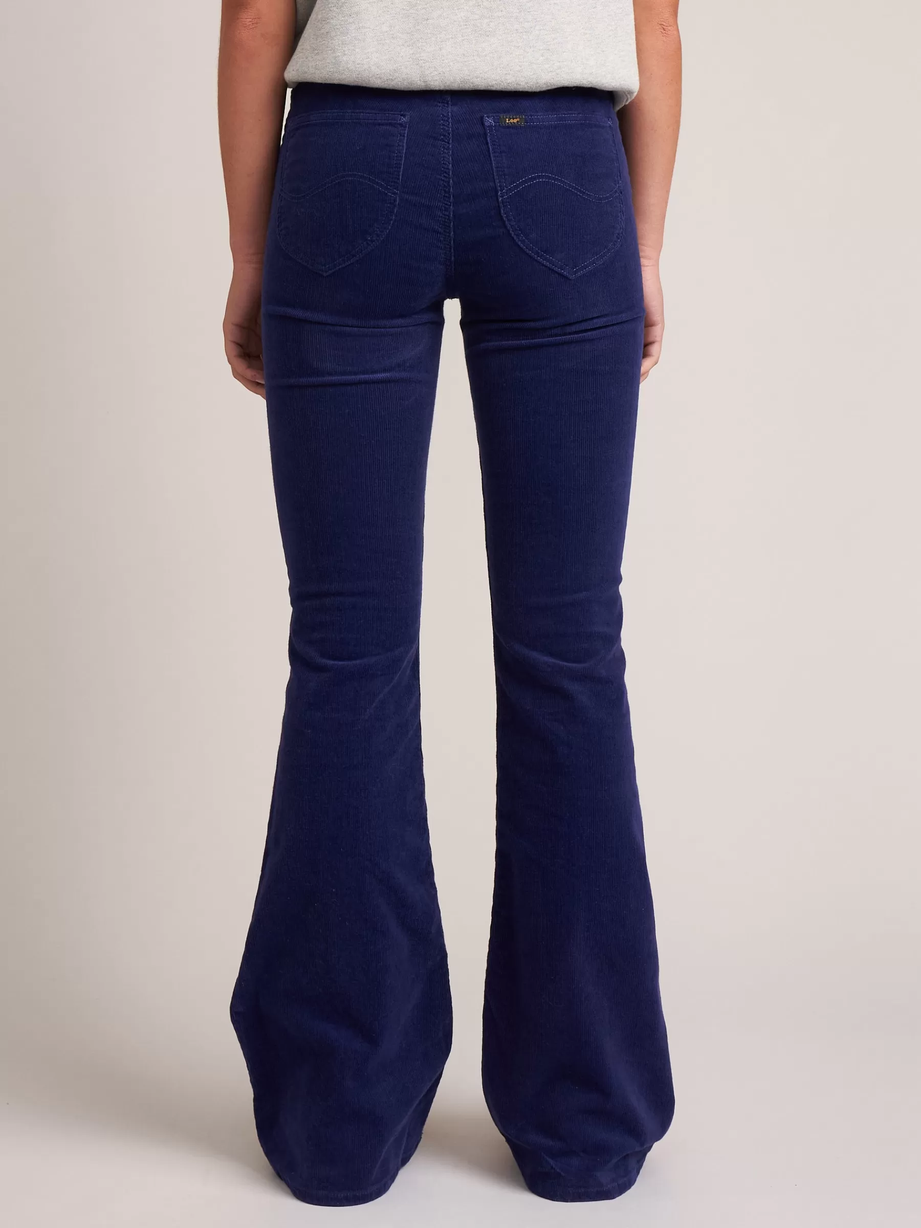 Best Sale Lee | Breese Flare Corduroy Jeans For Women Raspberry