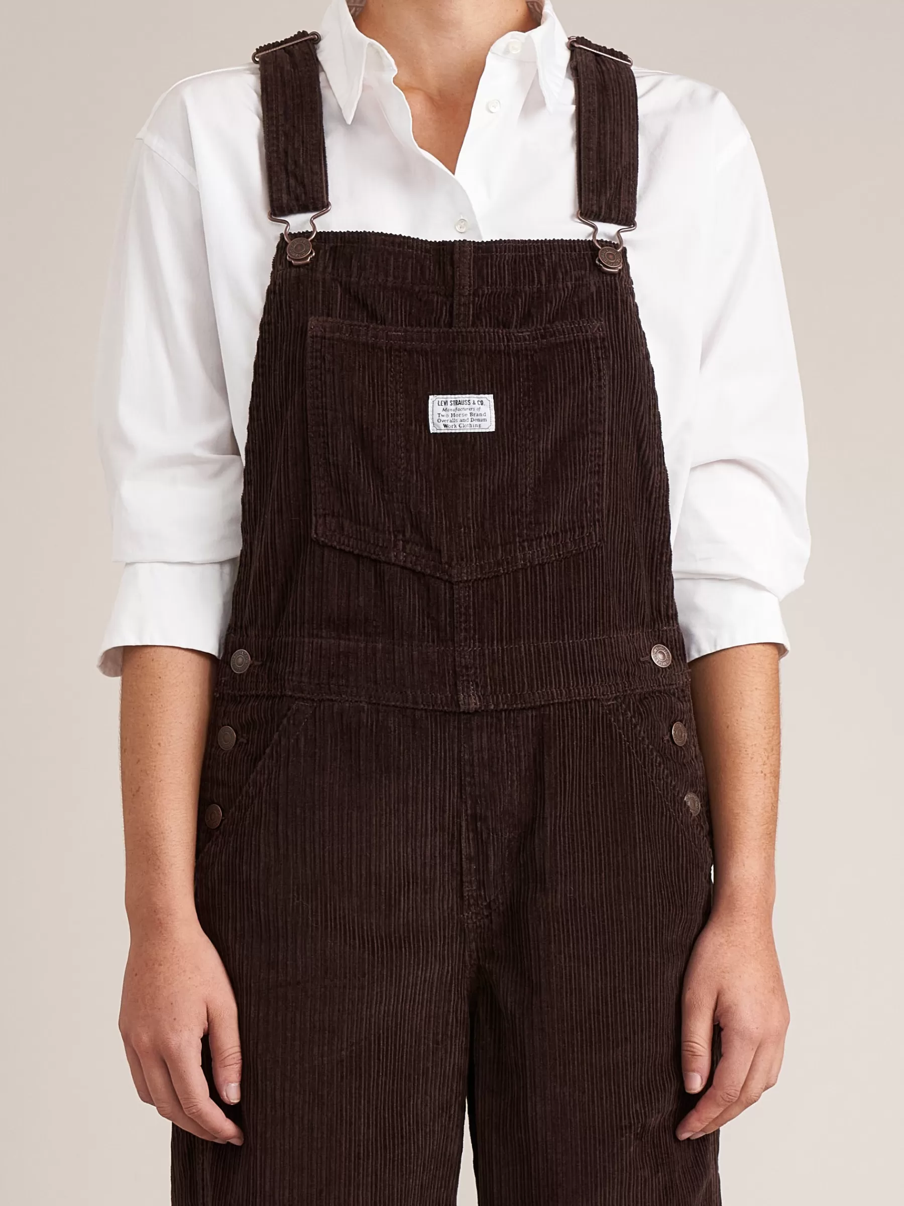 Store LEVI'S® Levis® | Baggy Overall For Womens® | Baggy Overall For Women Brown
