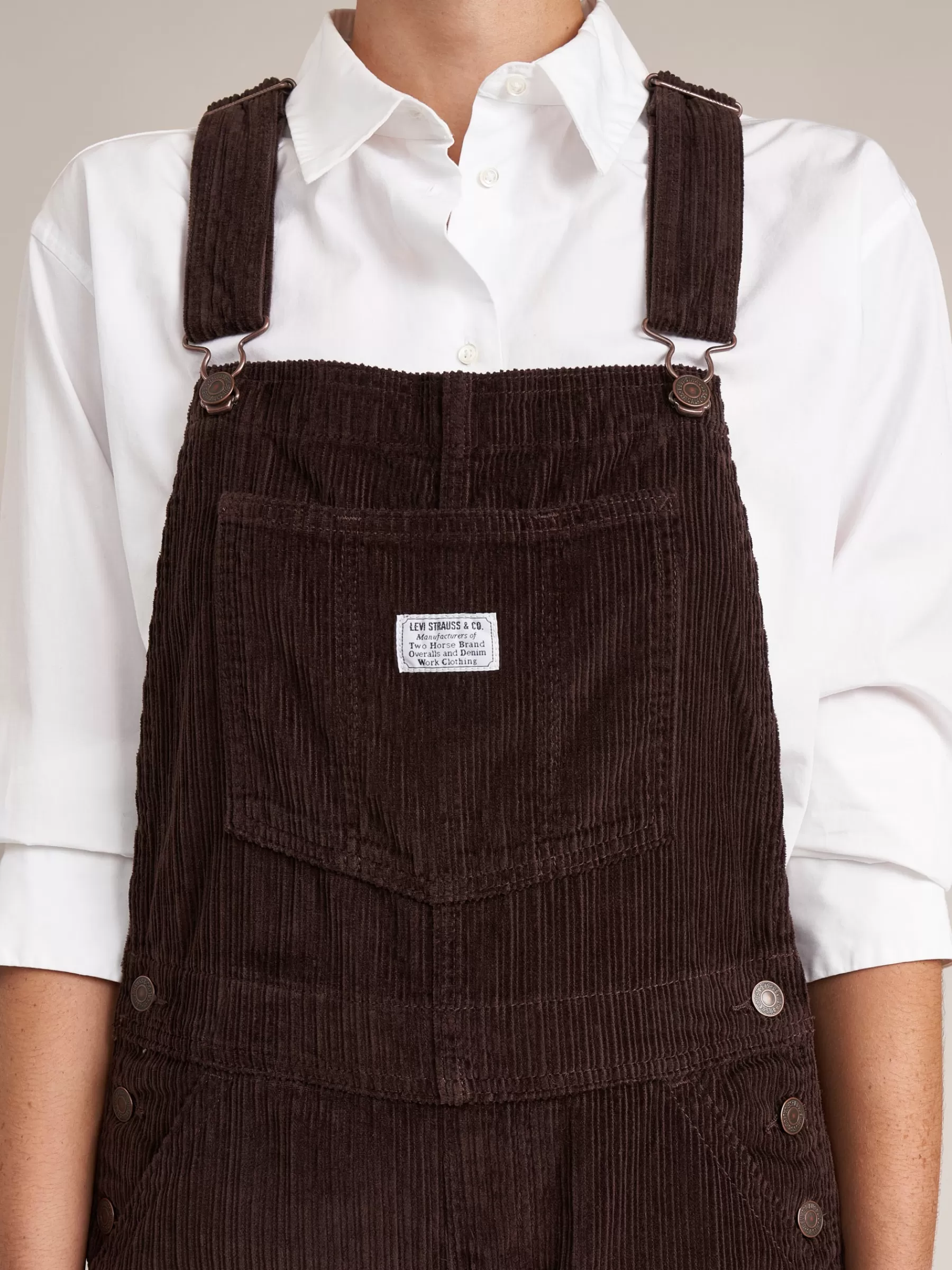 Store LEVI'S® Levis® | Baggy Overall For Womens® | Baggy Overall For Women Brown
