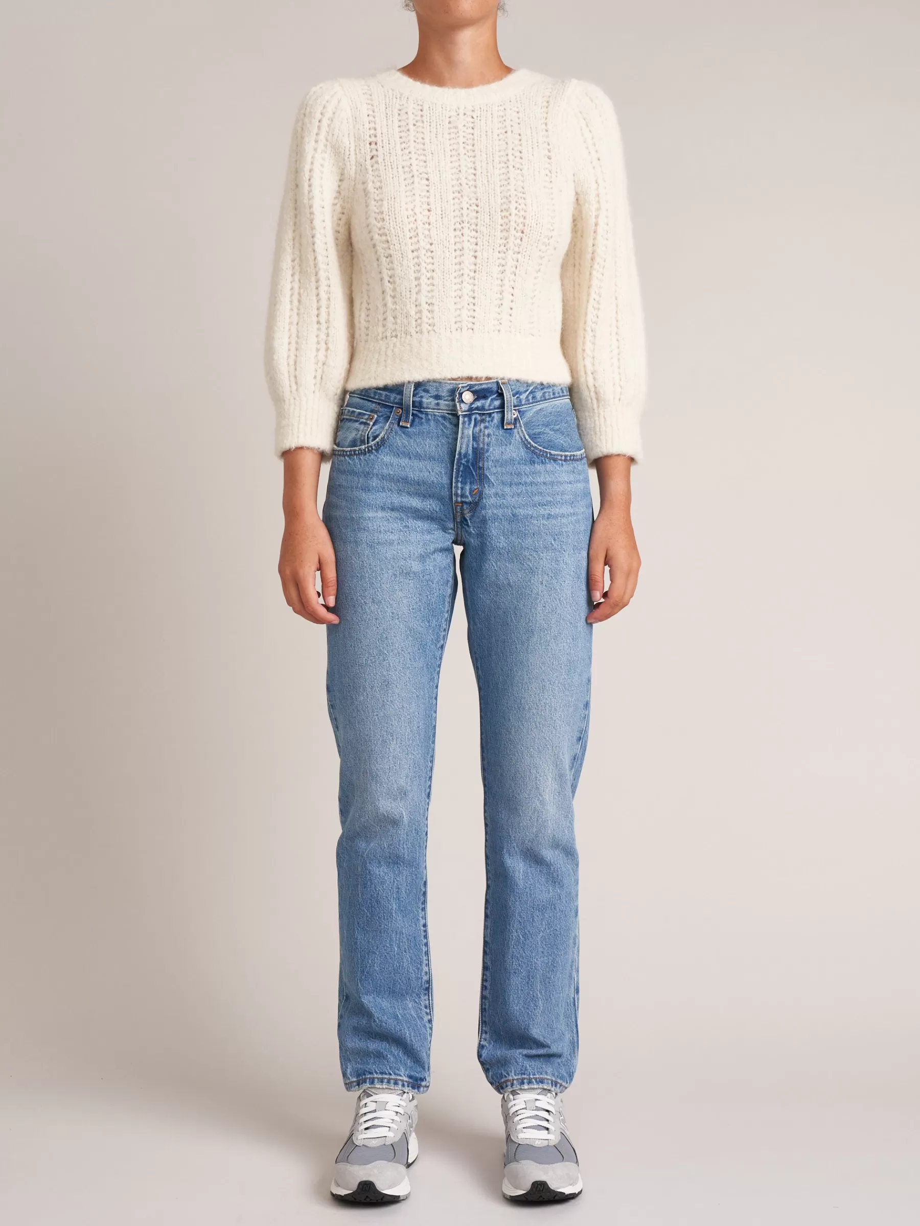 Fashion LEVI'S® Levis® | Middy Straight Jeans For Womens® | Middy Straight Jeans For Women Stone Wash