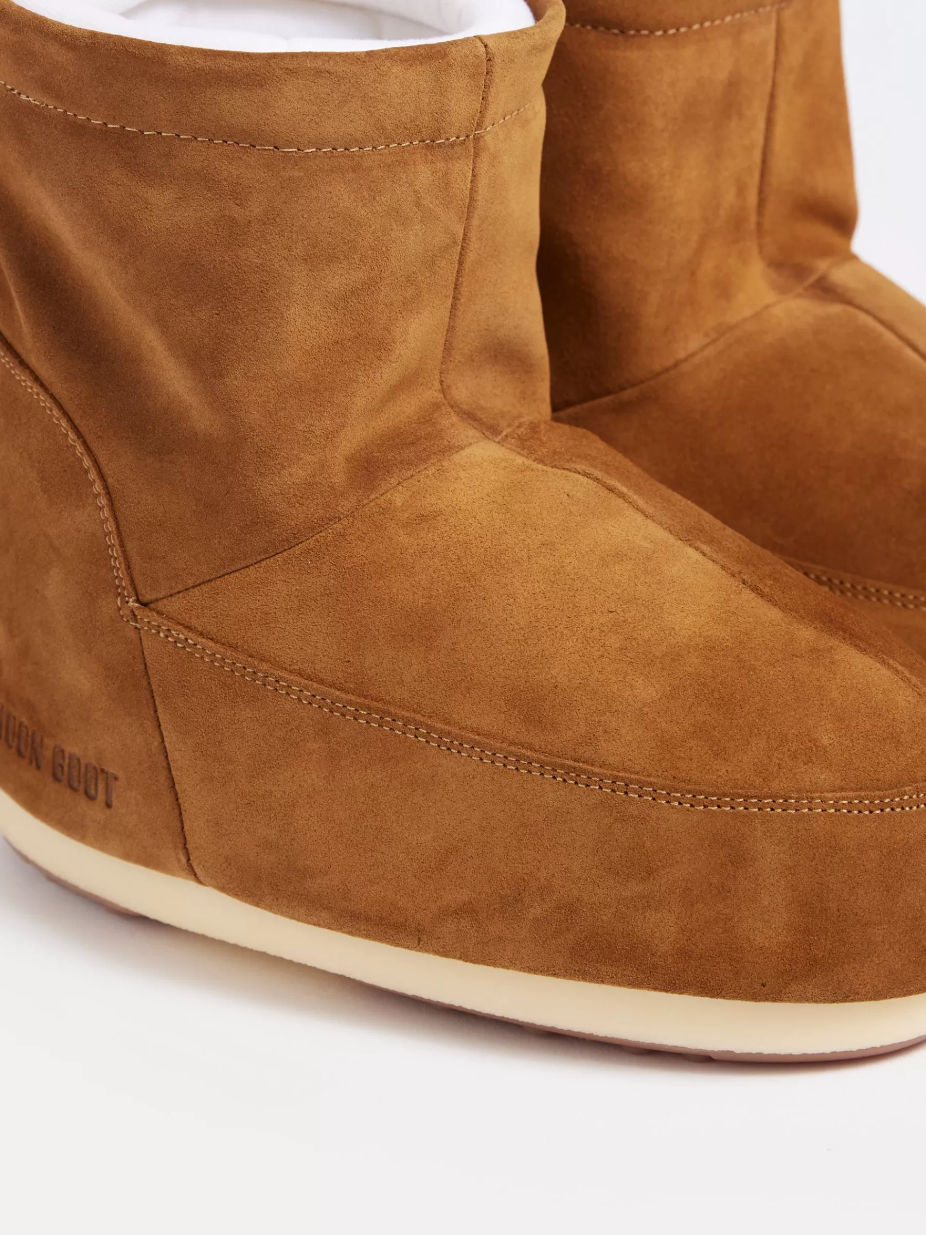 Cheap MOON BOOT Moonboot | Icon Low No Lace Suede Boots For Women Cognac