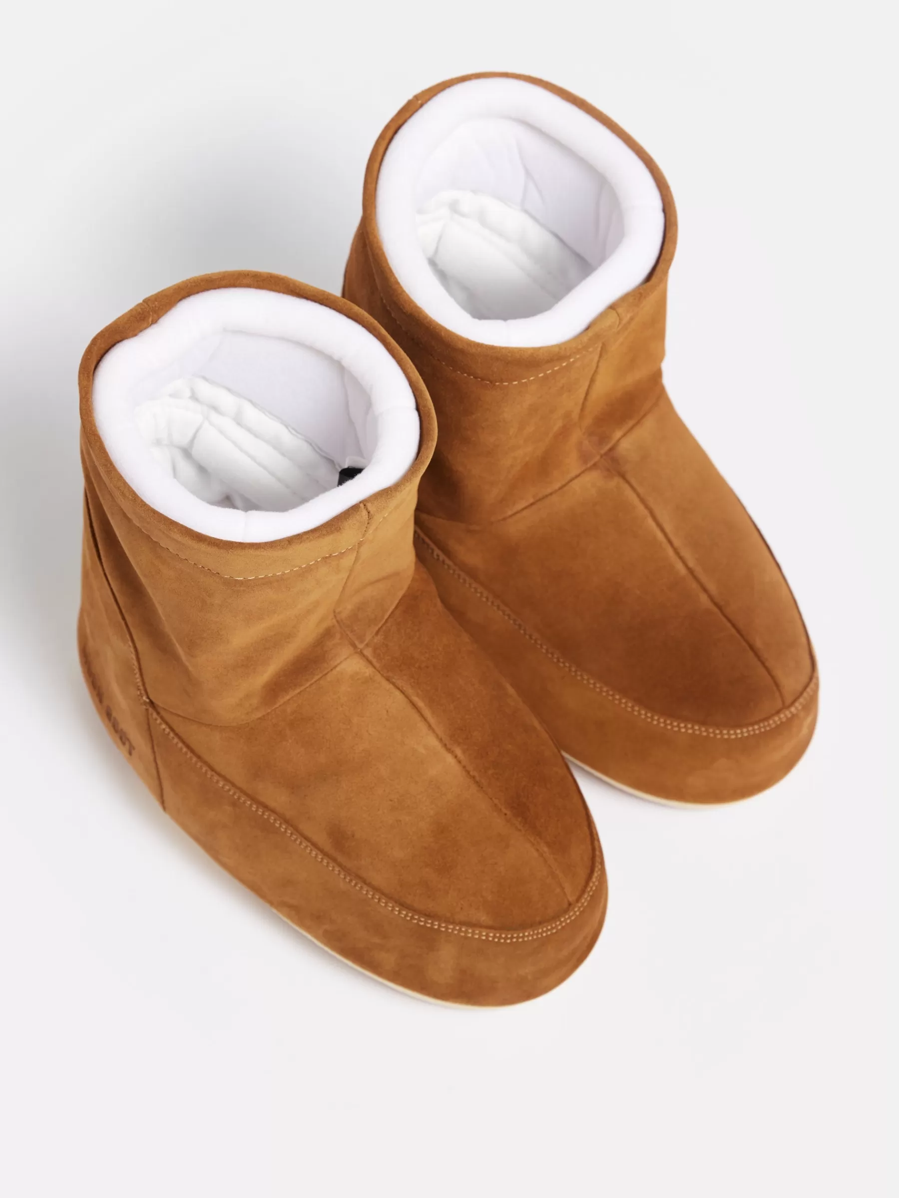 Cheap MOON BOOT Moonboot | Icon Low No Lace Suede Boots For Women Cognac