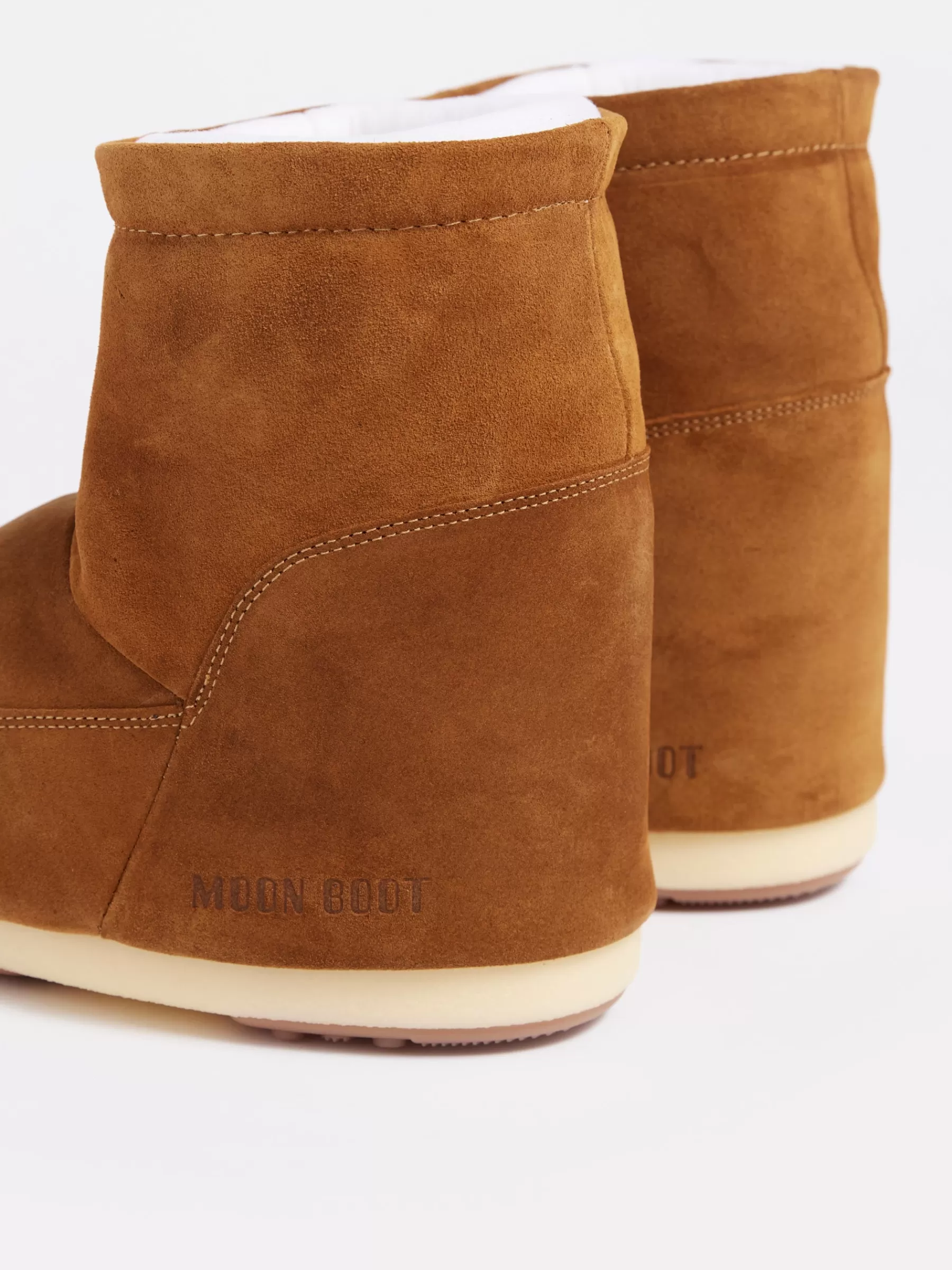 Cheap MOON BOOT Moonboot | Icon Low No Lace Suede Boots For Women Cognac
