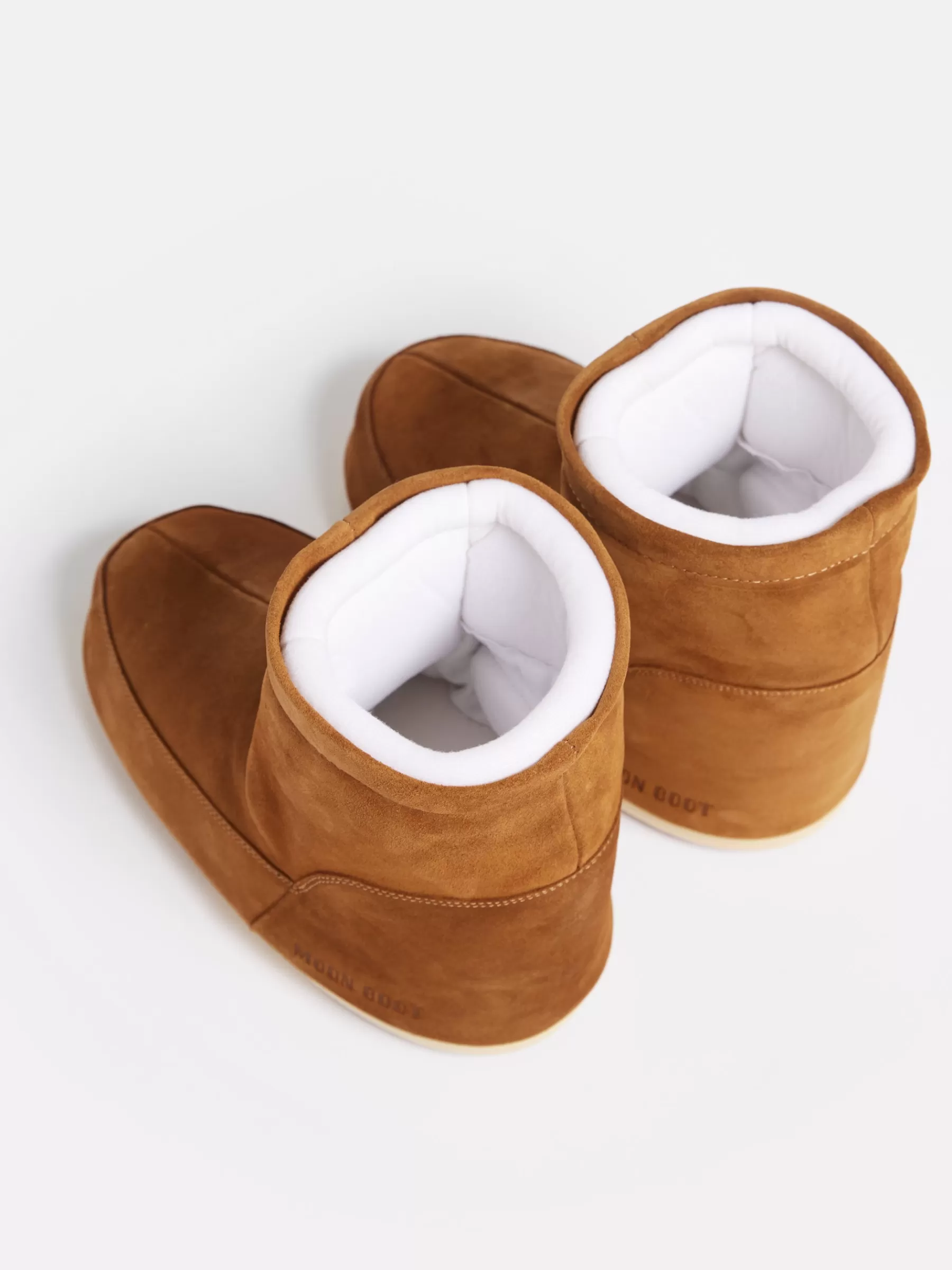 Cheap MOON BOOT Moonboot | Icon Low No Lace Suede Boots For Women Cognac