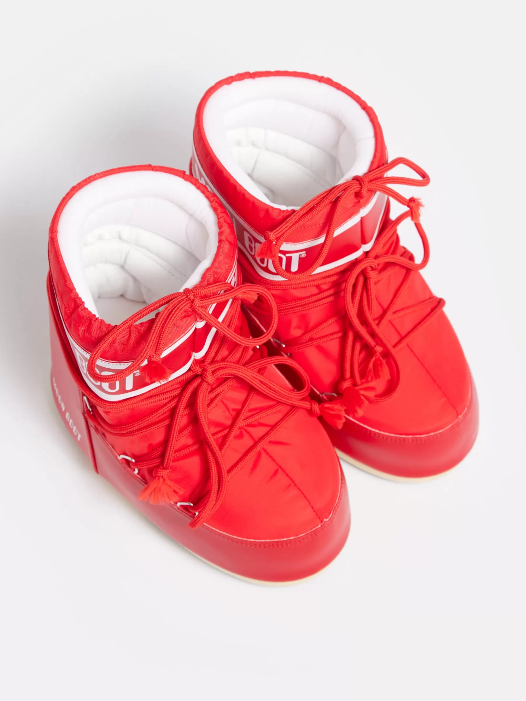 New MOON BOOT Moonboot | Icon Low Nylon Boots For Women Red