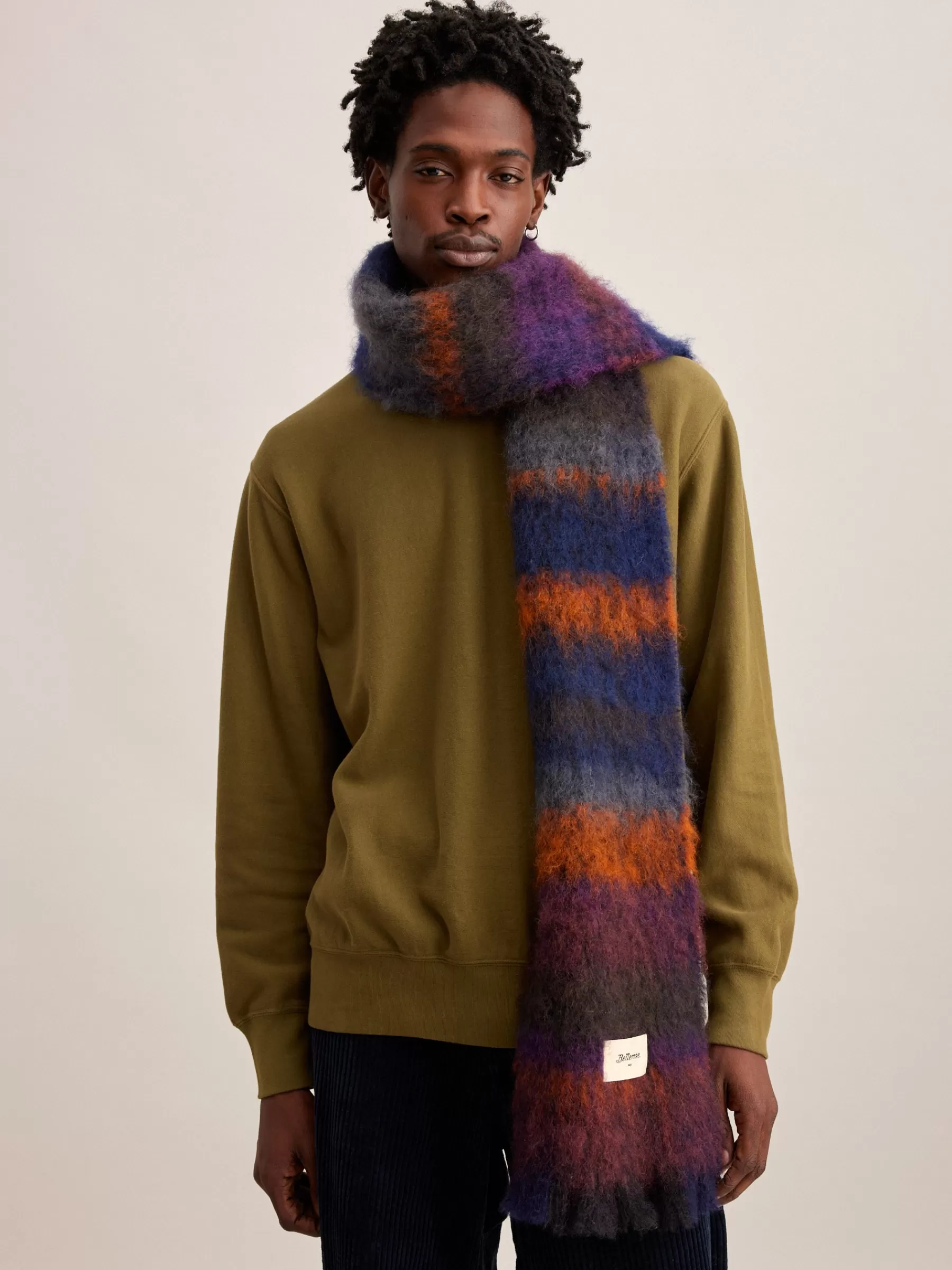 Flash Sale Bellerose Mylen Scarf Check B