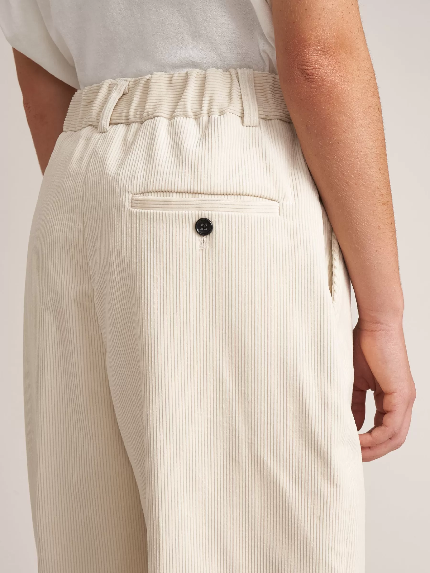 Store Nicholson & | Curvy Corduroy Pants Beige