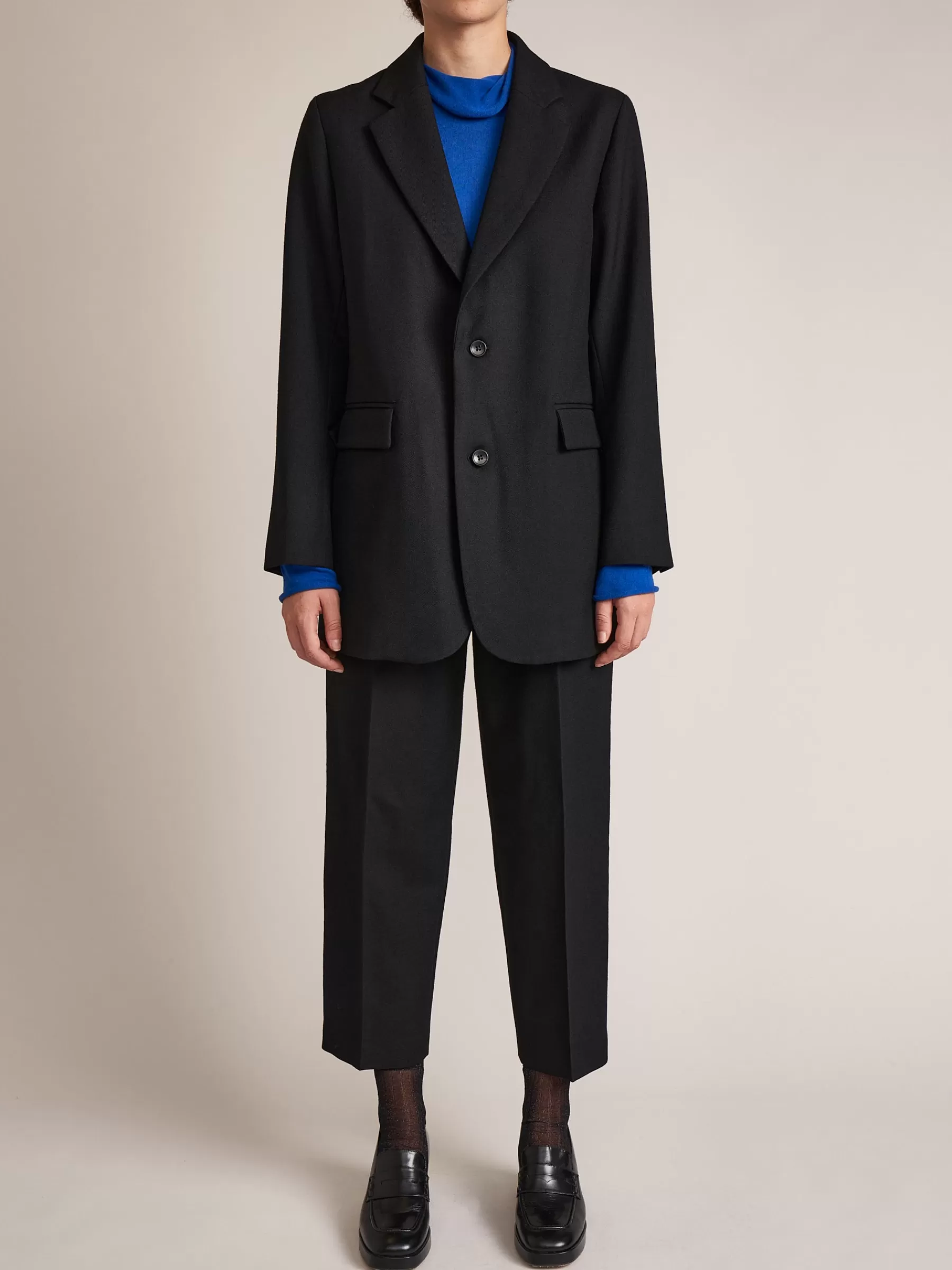 New Nicholson & | Nichole Wool Blazer Black