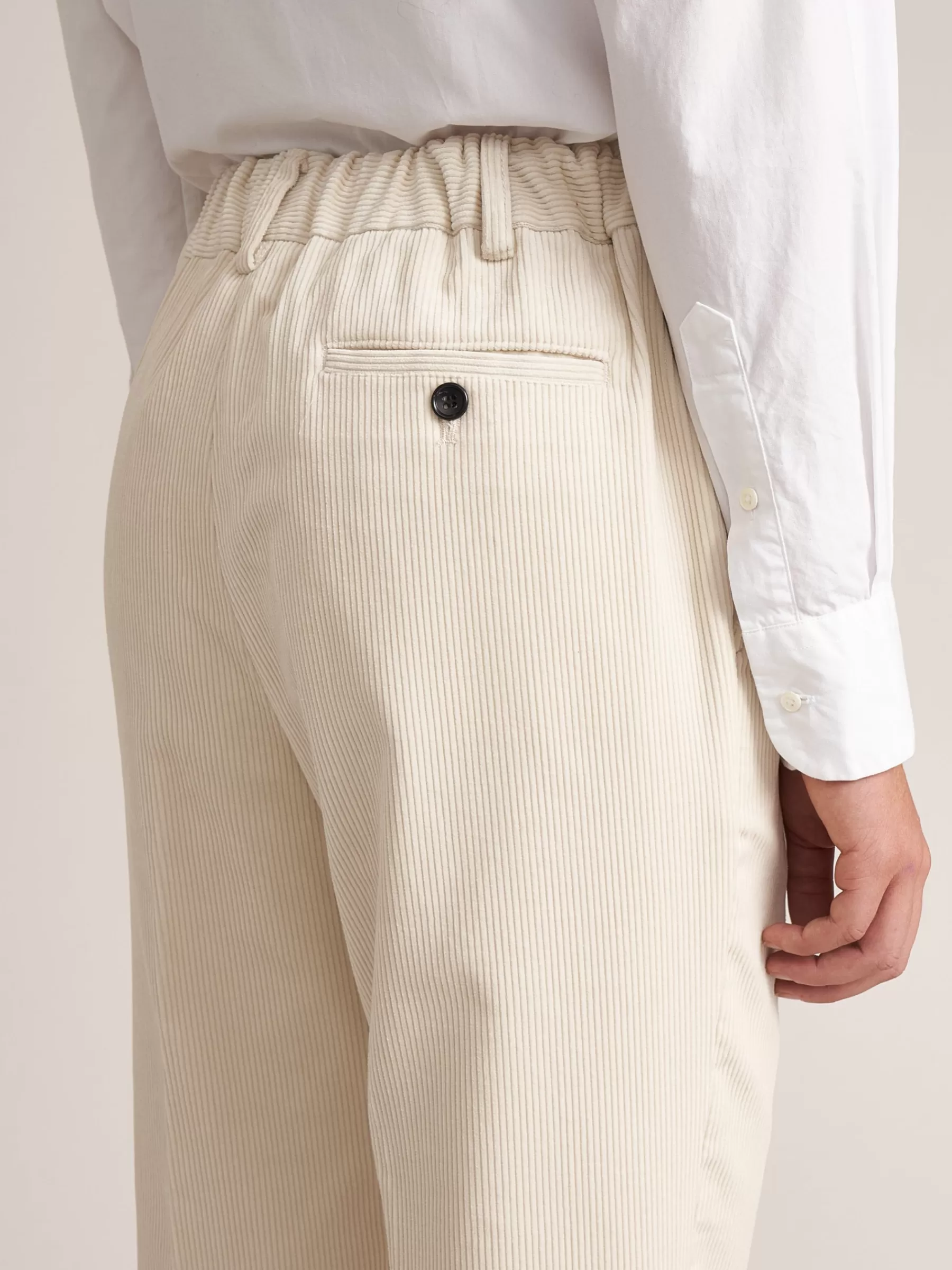 Store Nicholson & | Robin Cord Pants Off White