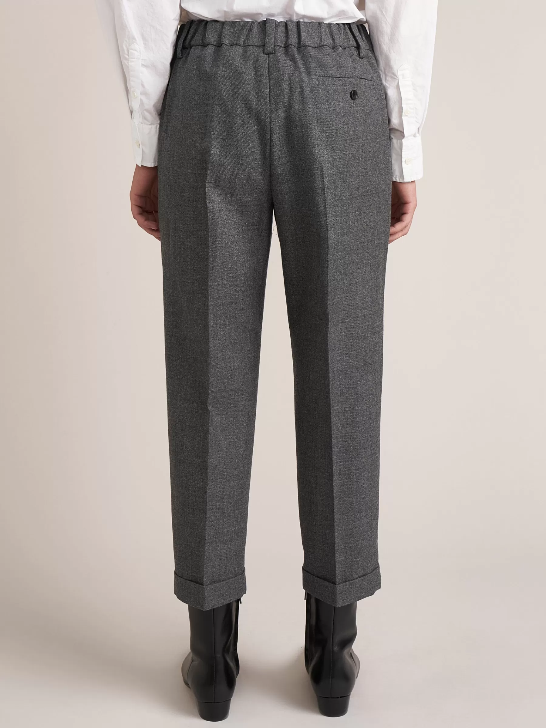 Outlet Nicholson & | Robin Dry Wool Pants Grey