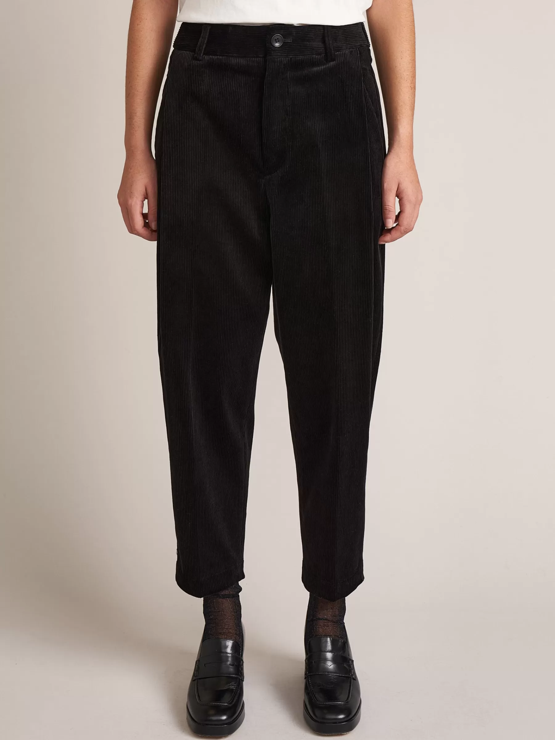 New Nicholson & | Sand Corduroy Pants Black