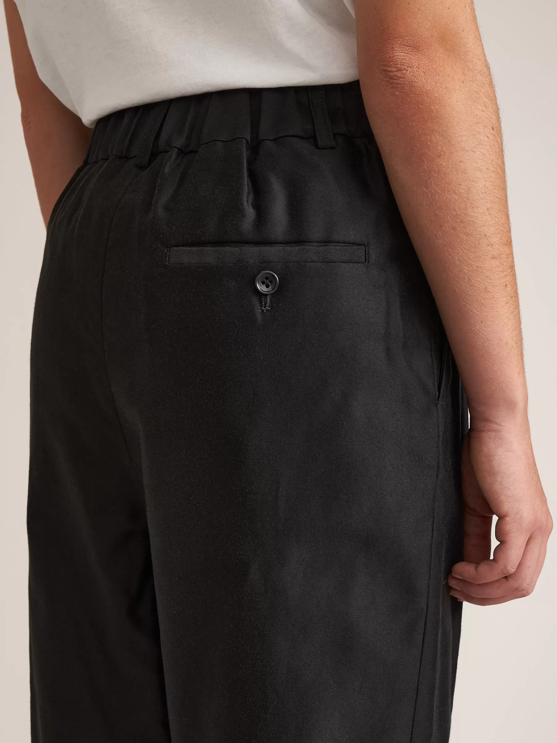 Fashion Nicholson & | Sand Moleskin Pants Black