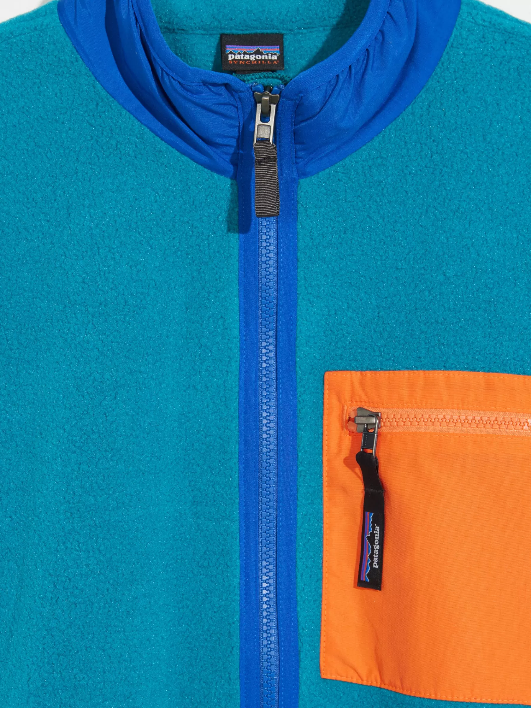 New Patagonia | Kids Synchilla® Fleece Jacket For Kids Blue