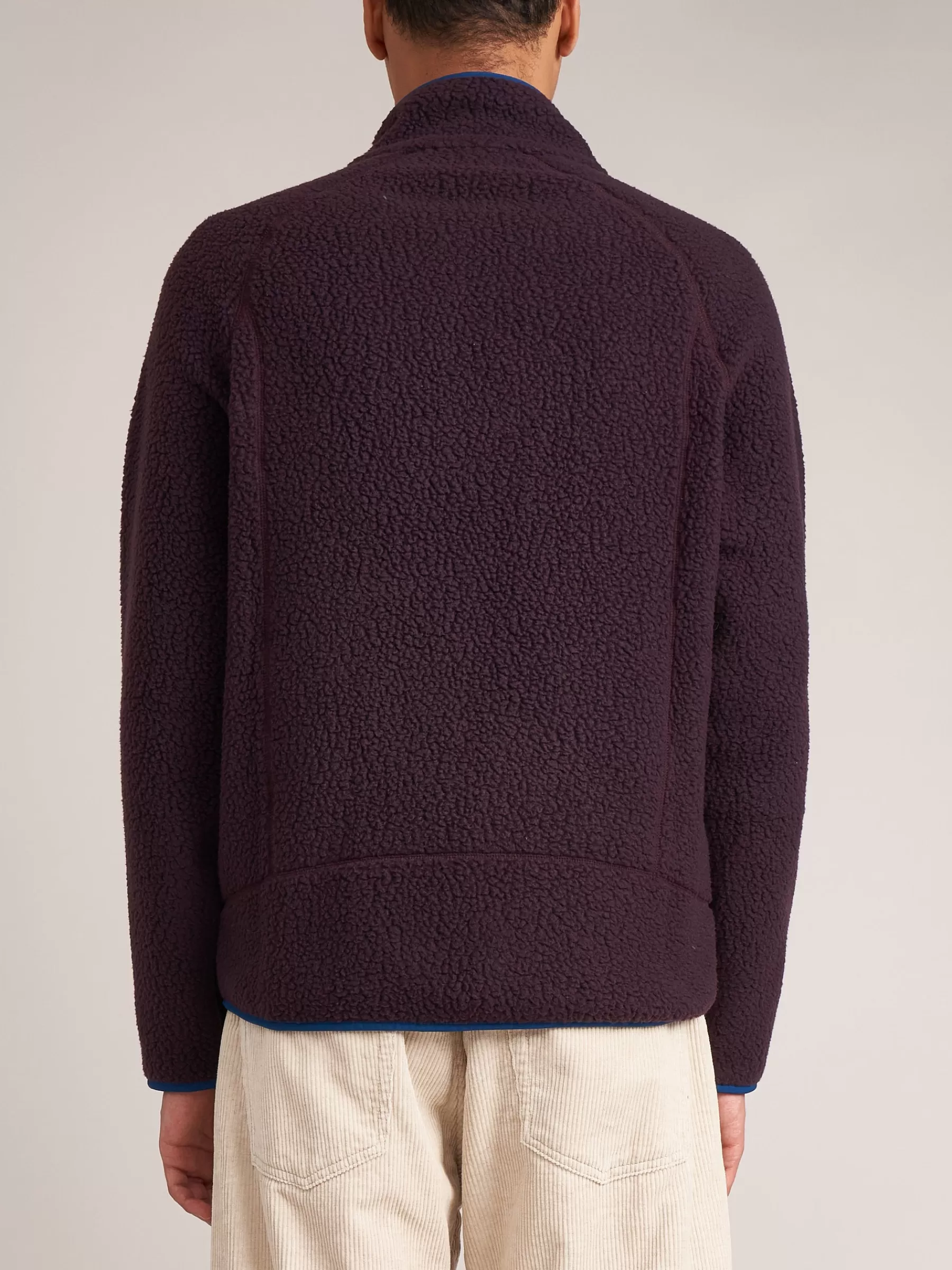 Cheap Patagonia | Retro Pile Fleece Jacket For Men Plum
