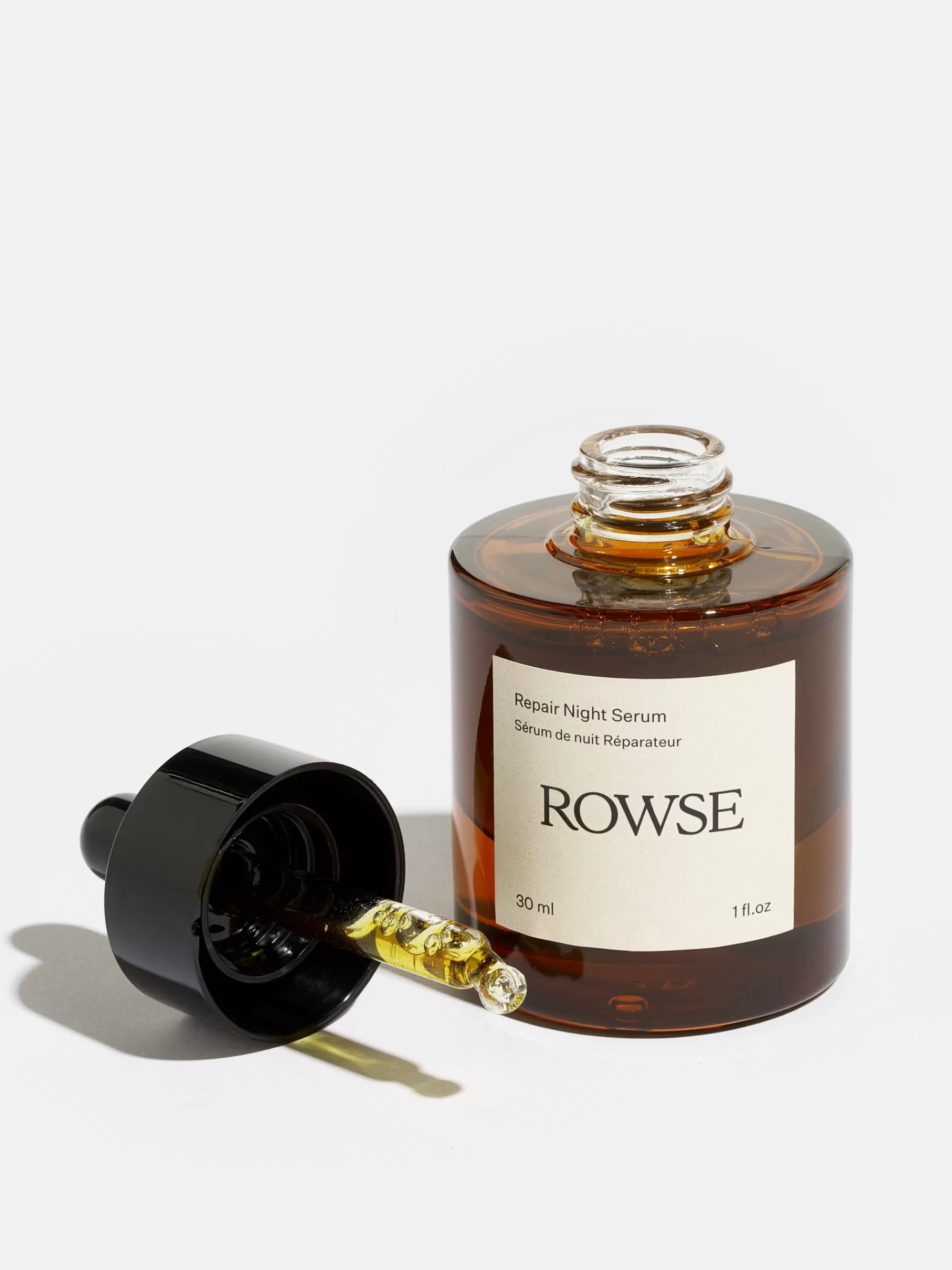 Best Sale ROWSE | Repair Night Serum For Sensitive Skin Brown