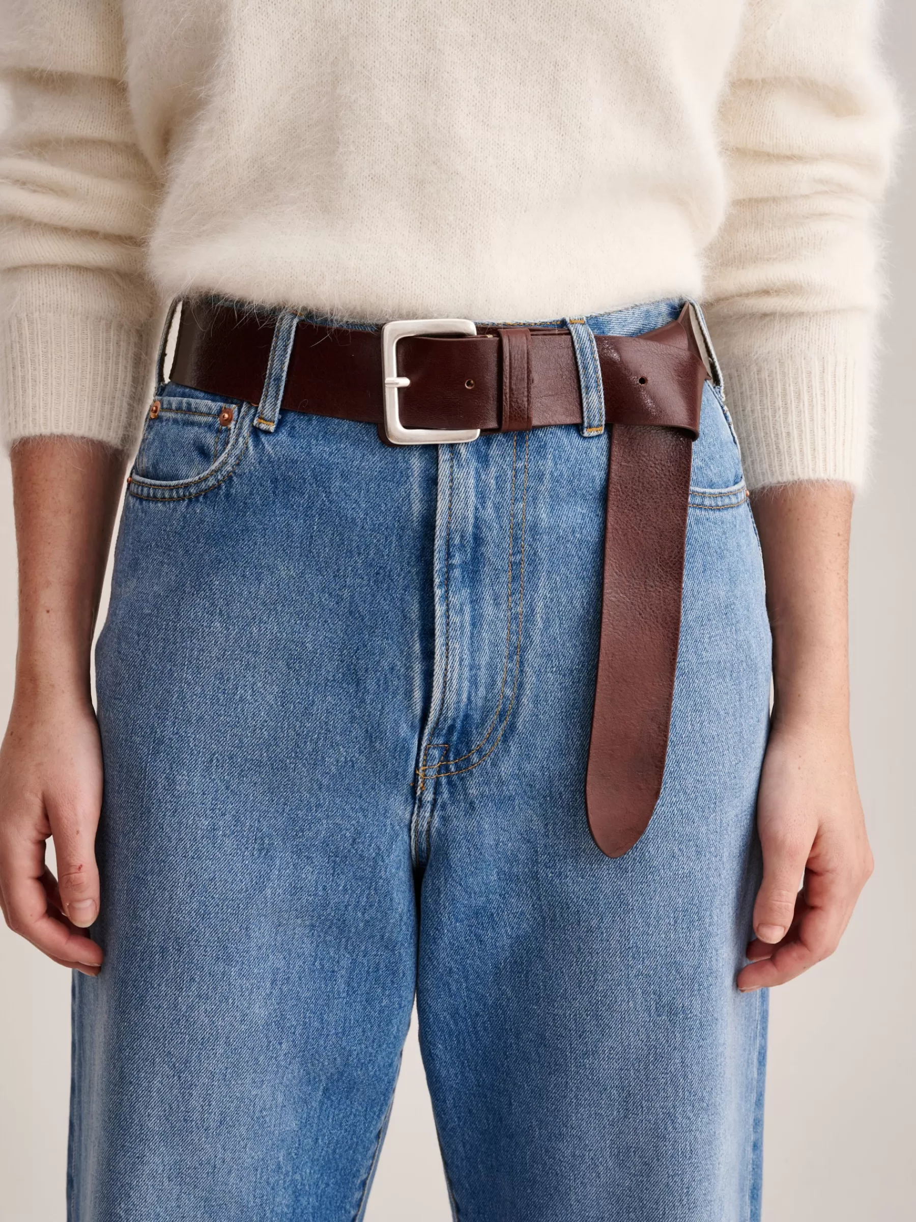 Shop Bellerose Seela Belt Coffee