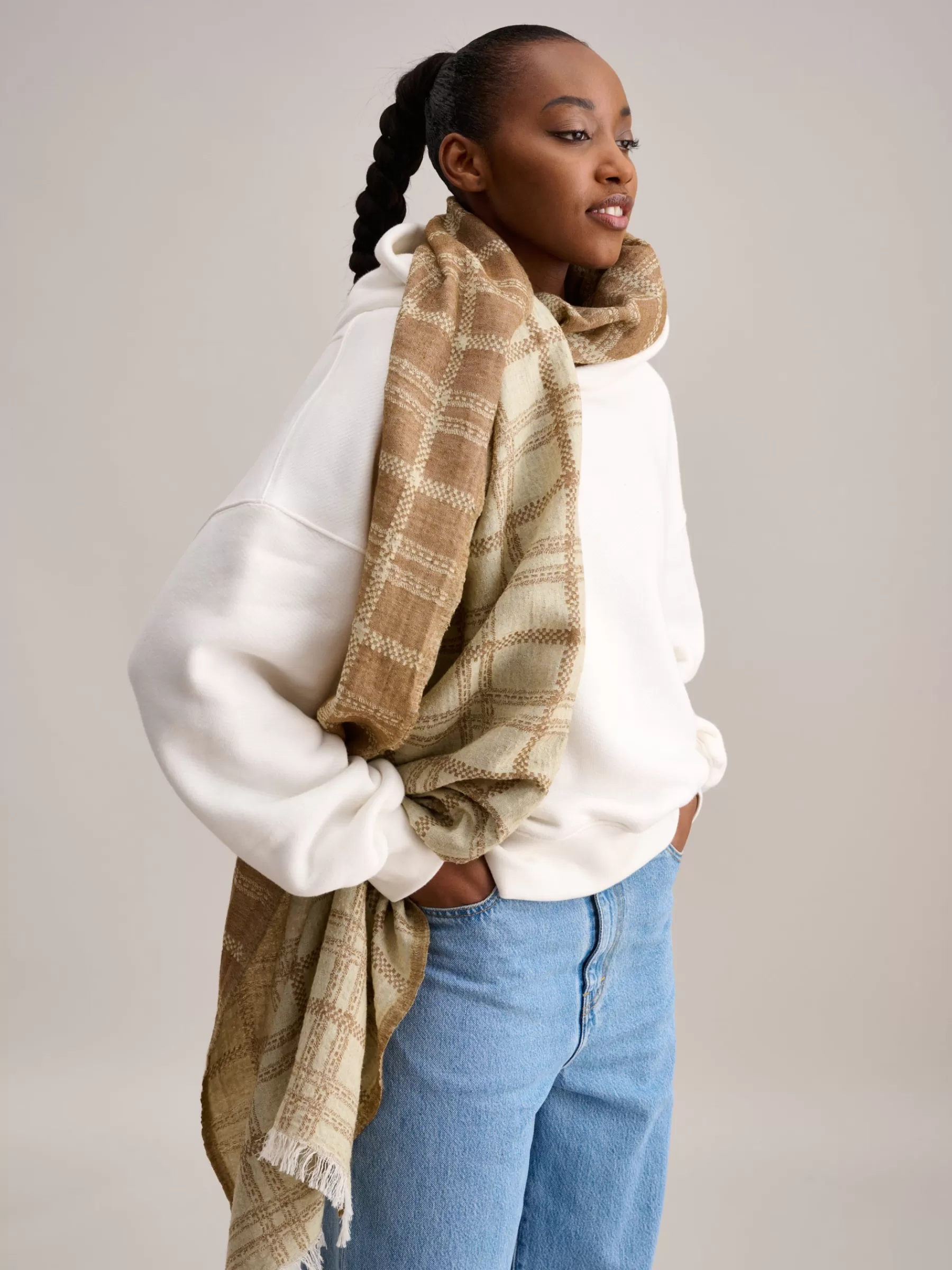 Flash Sale Bellerose Sills Scarf Check B