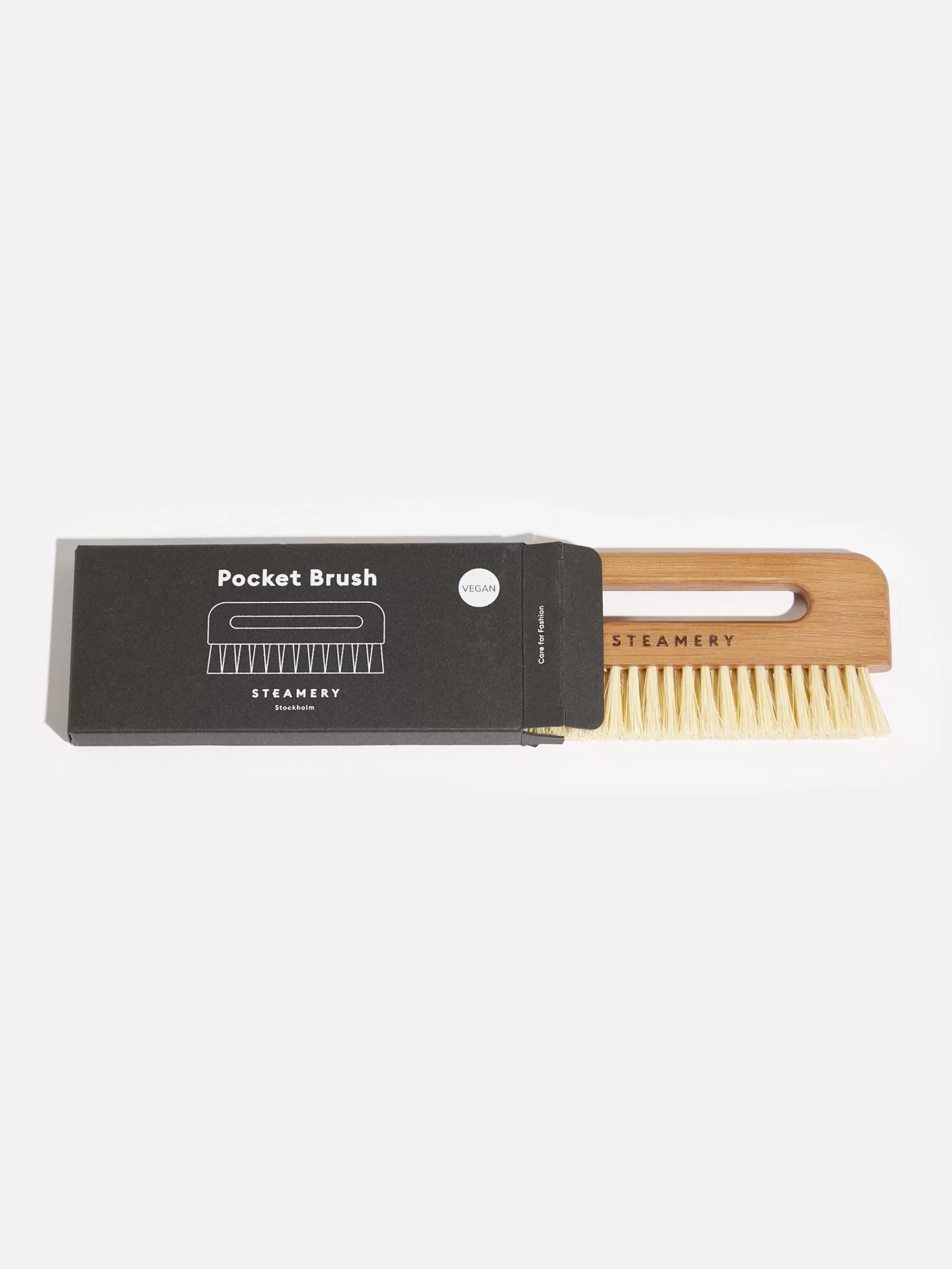 Outlet Steamery | Vegan Pocket Brush Brown