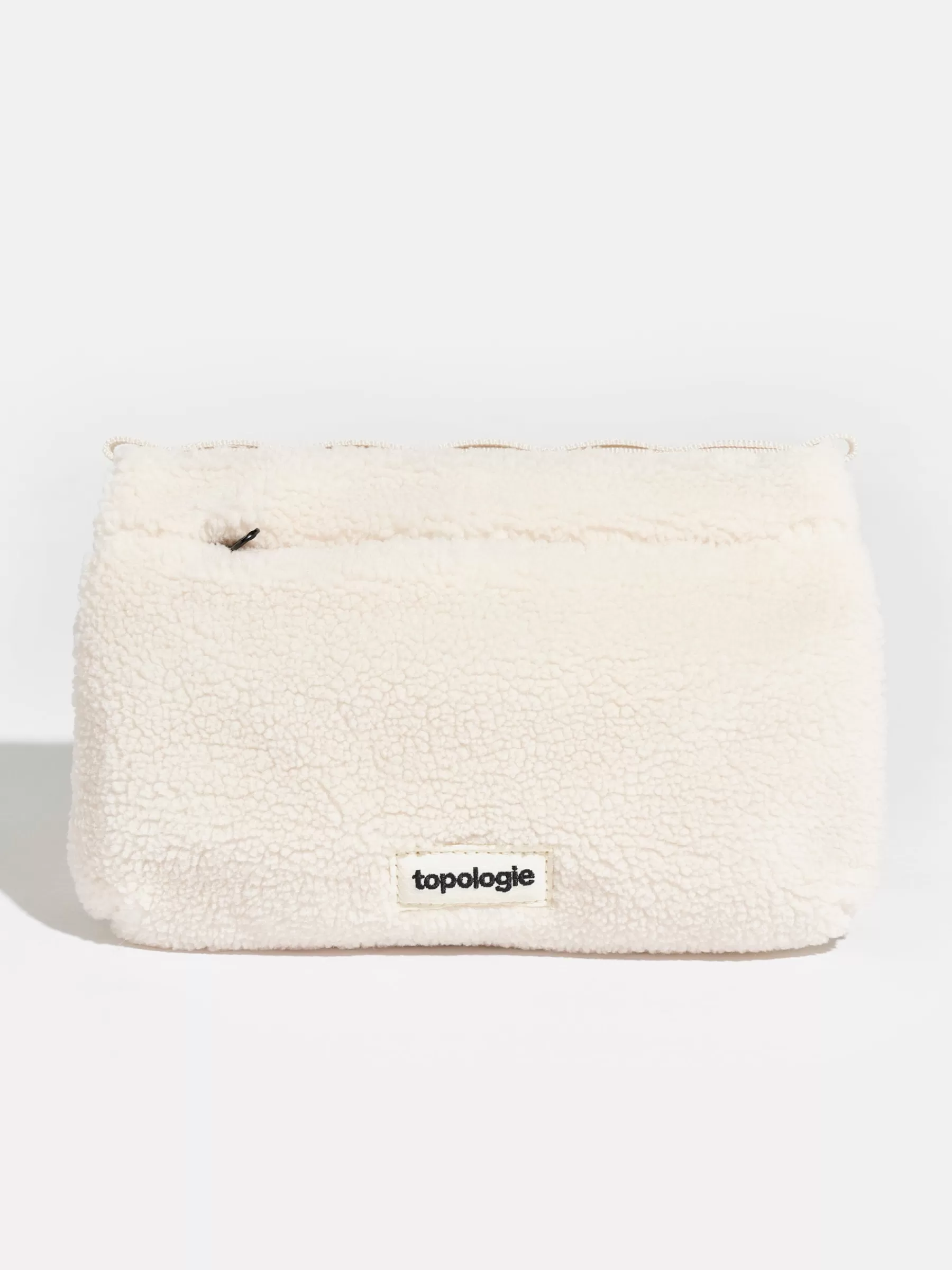 Store TOPOLOGIE | Flat Sacoche Fleece Wares Bag Off White