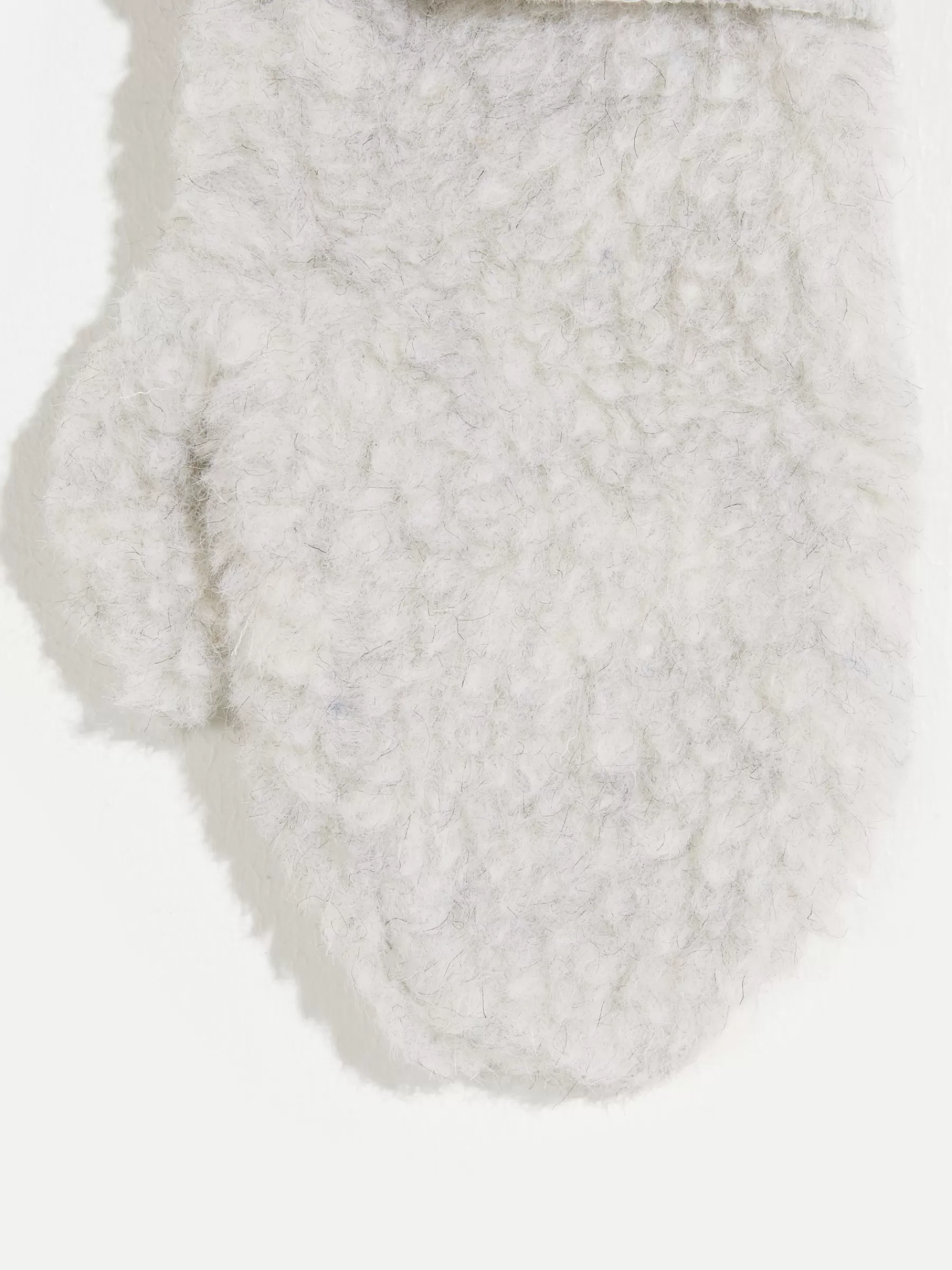 Best Sale Yoko Wool | Simple Mittens For Women Light Grey