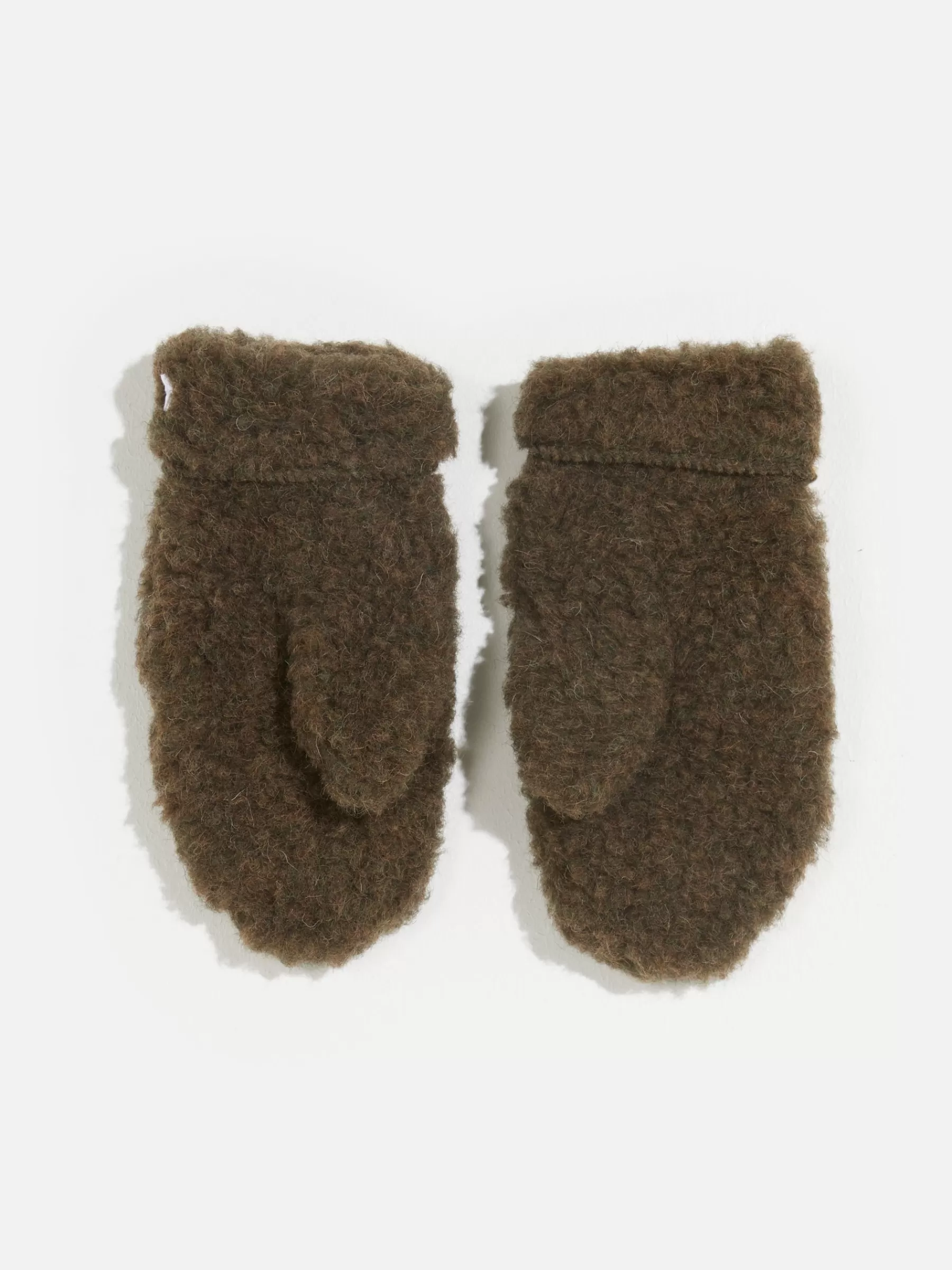 Outlet Yoko Wool | Simple Mittens For Women Kaki